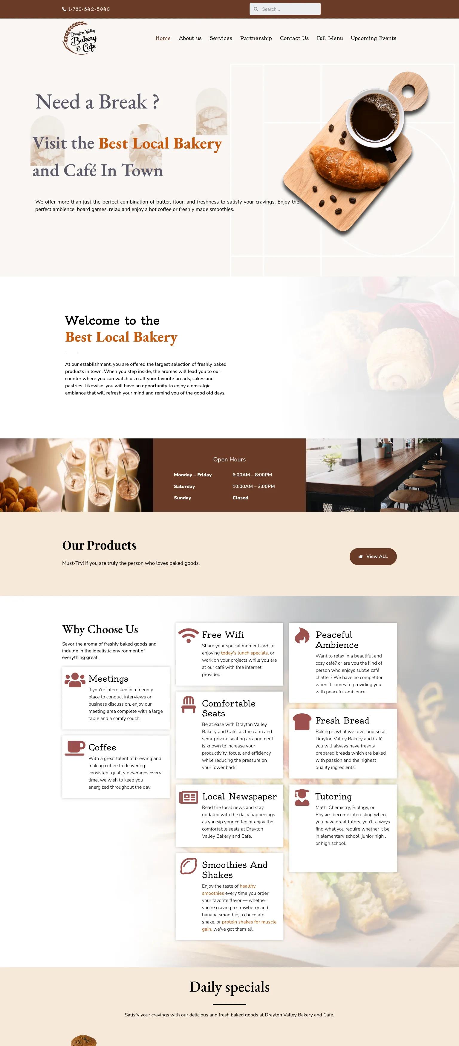 Drayton Valley Bakery screenshot