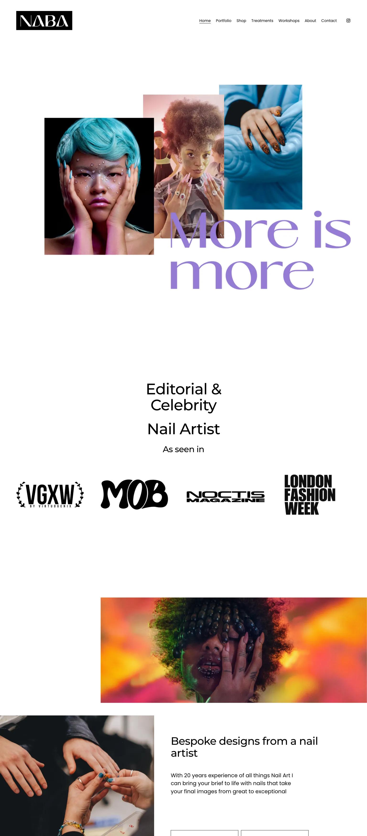 NABA Nail Studio screenshot