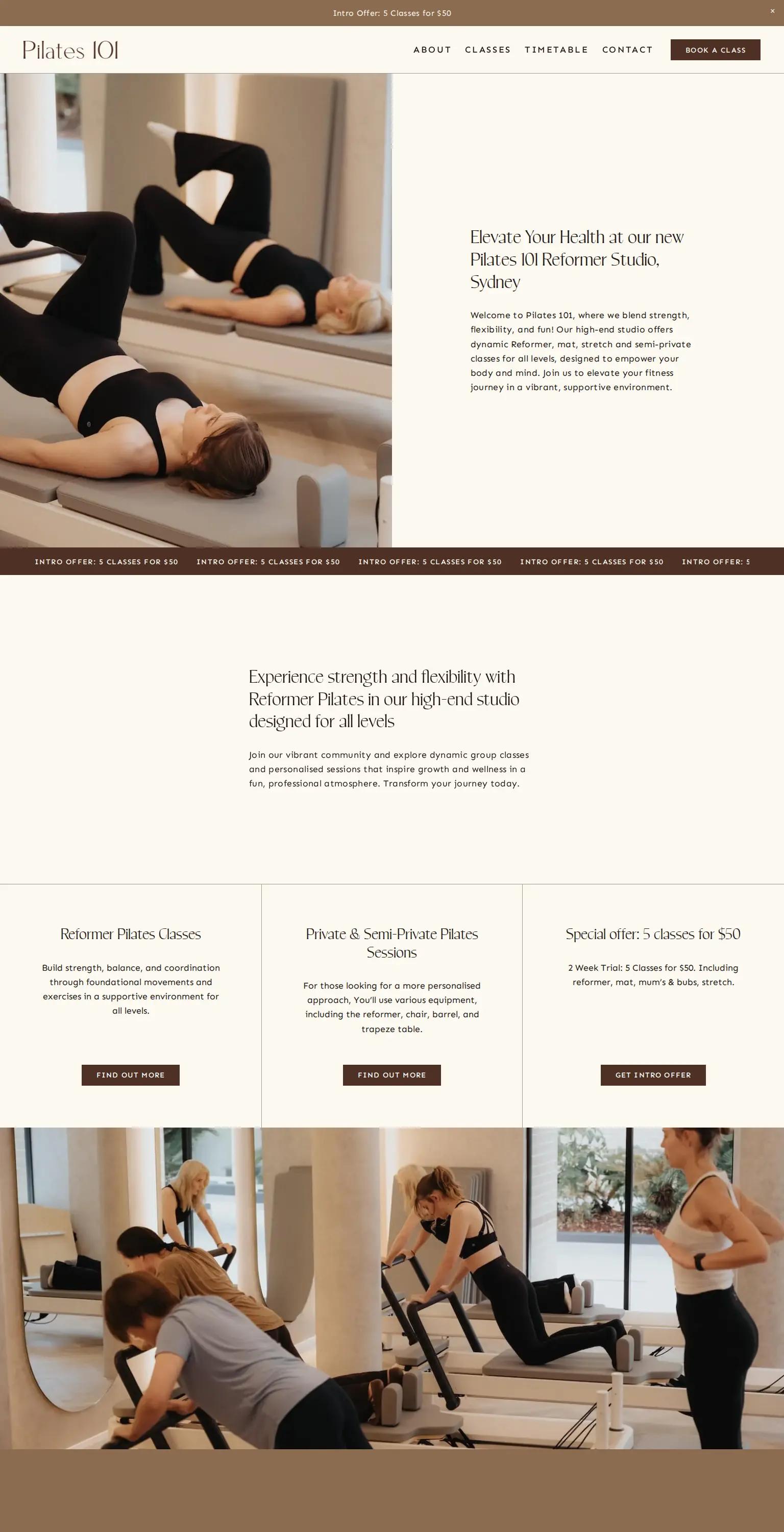 Pilates 101 screenshot