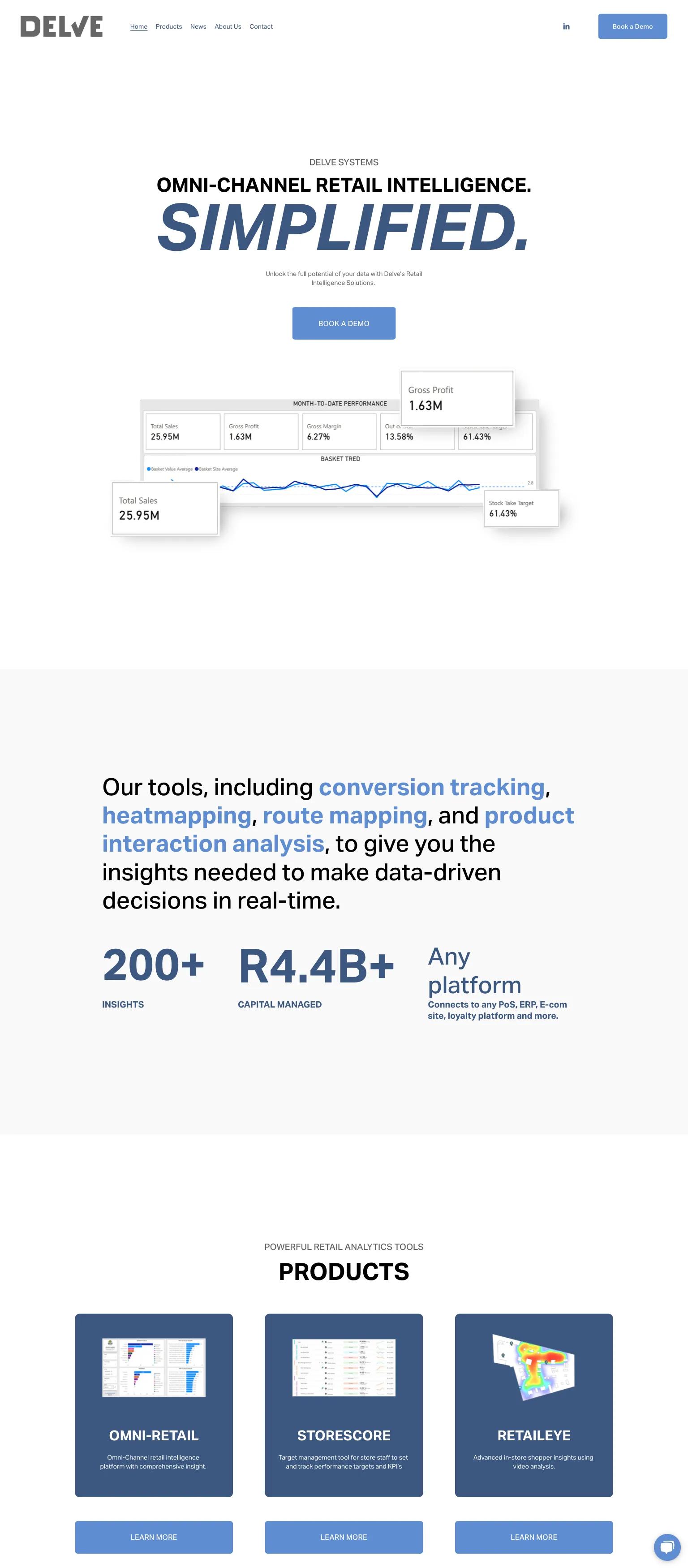 Delve Systems screenshot