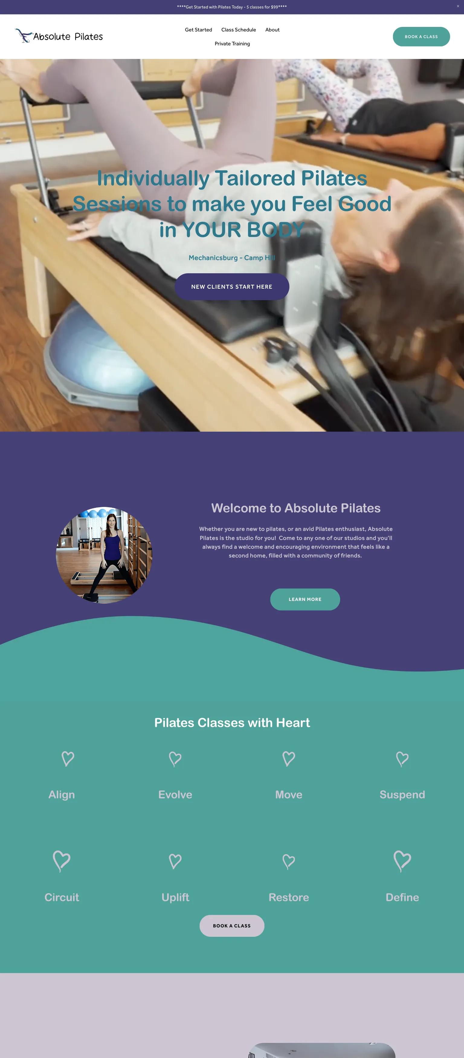 Absolute Pilates screenshot