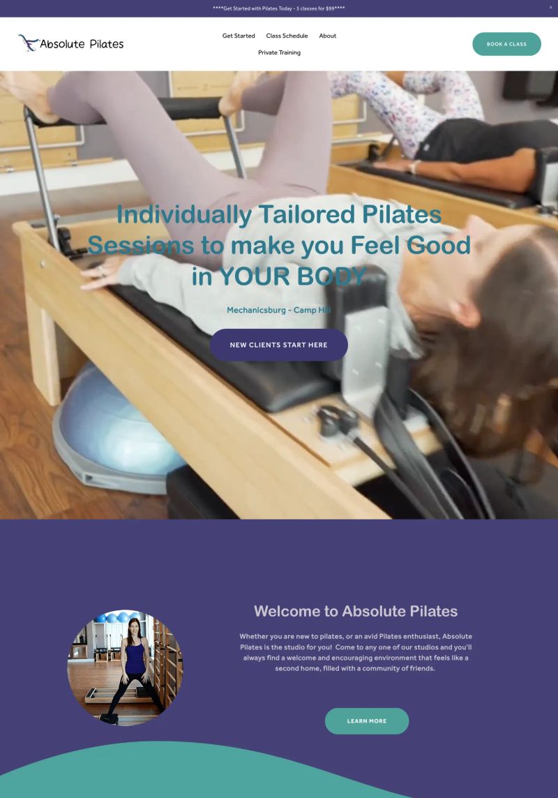 Absolute Pilates screenshot