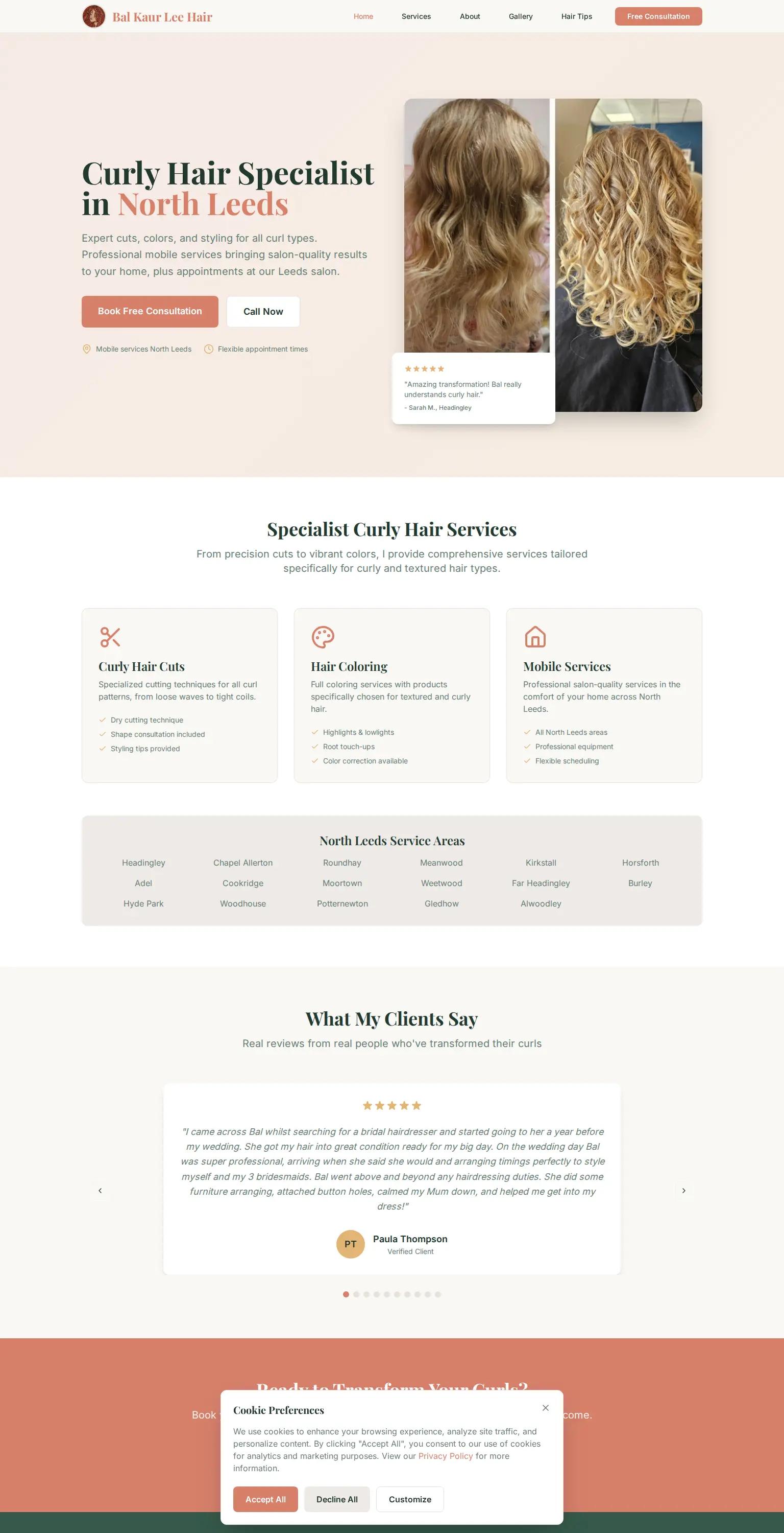 Bal Kaur Lee Hair screenshot