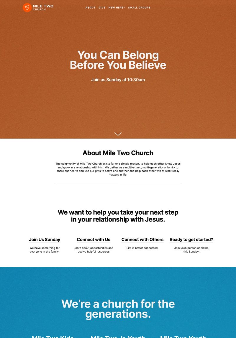 Mile Two Church screenshot