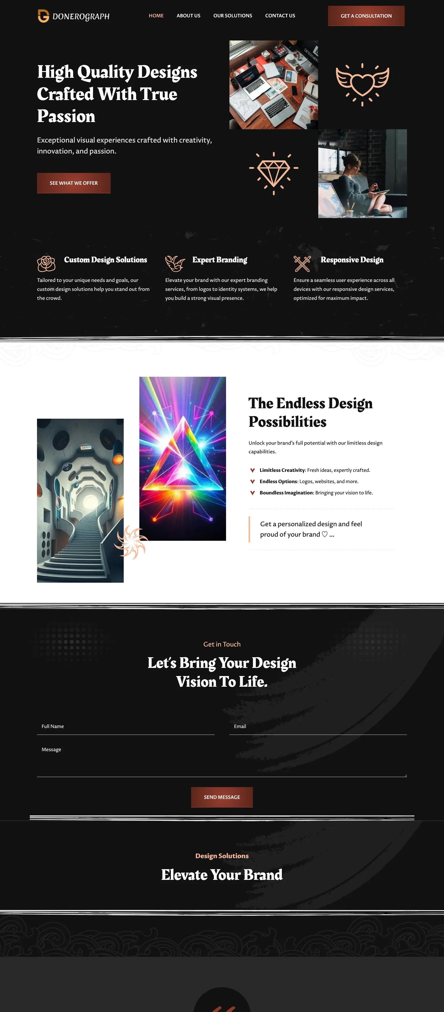 Donerograph screenshot