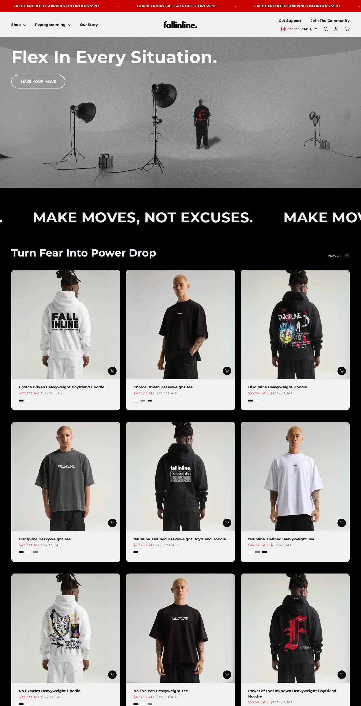 Fallinline screenshot