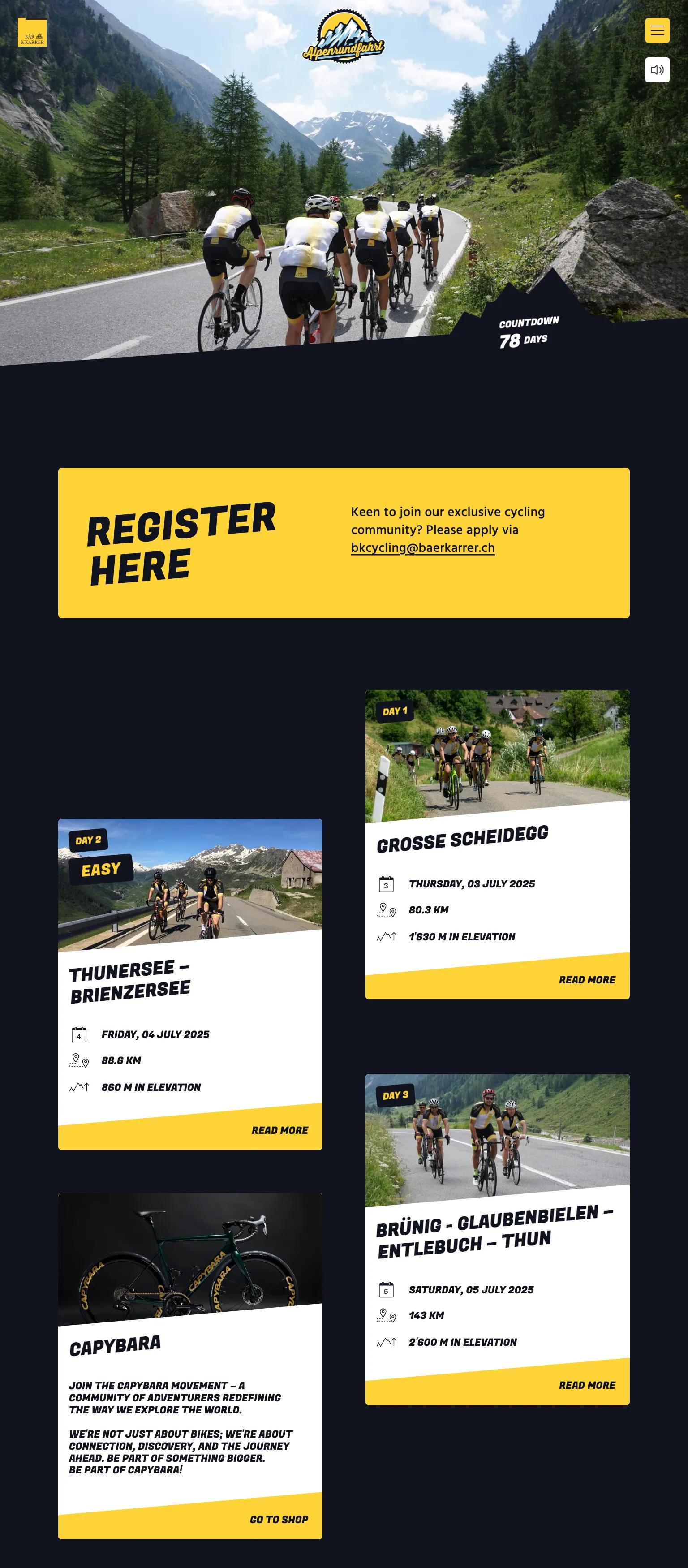 Alpenrundfahrt screenshot