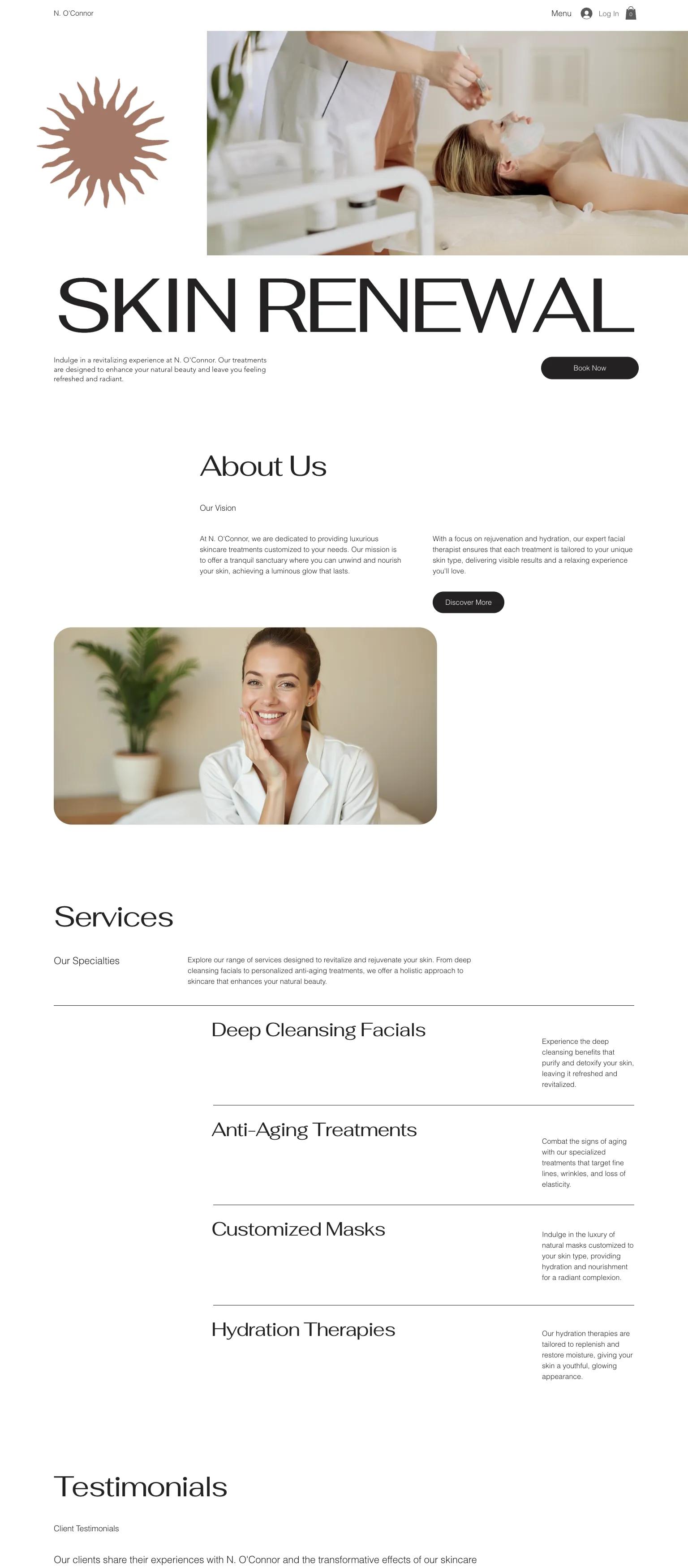 Facial Therapist (Elegant) screenshot