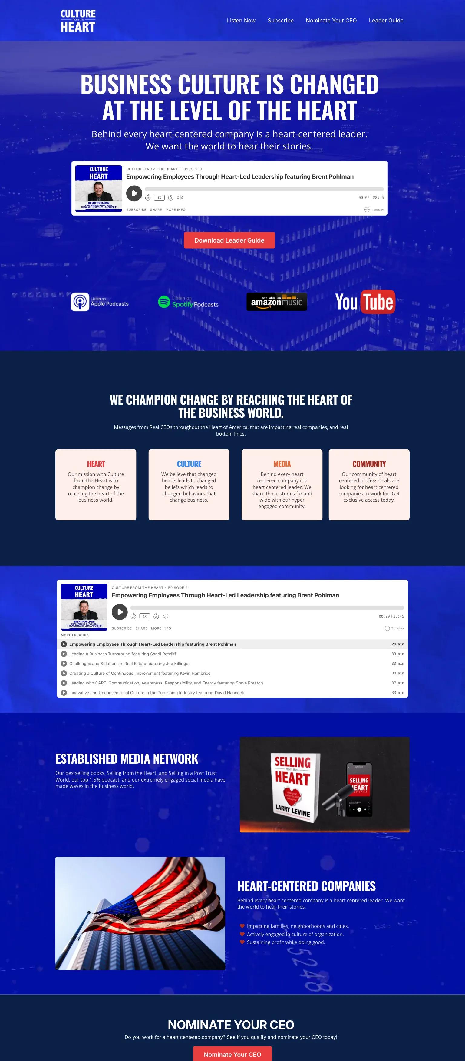 Culture from the Heart screenshot