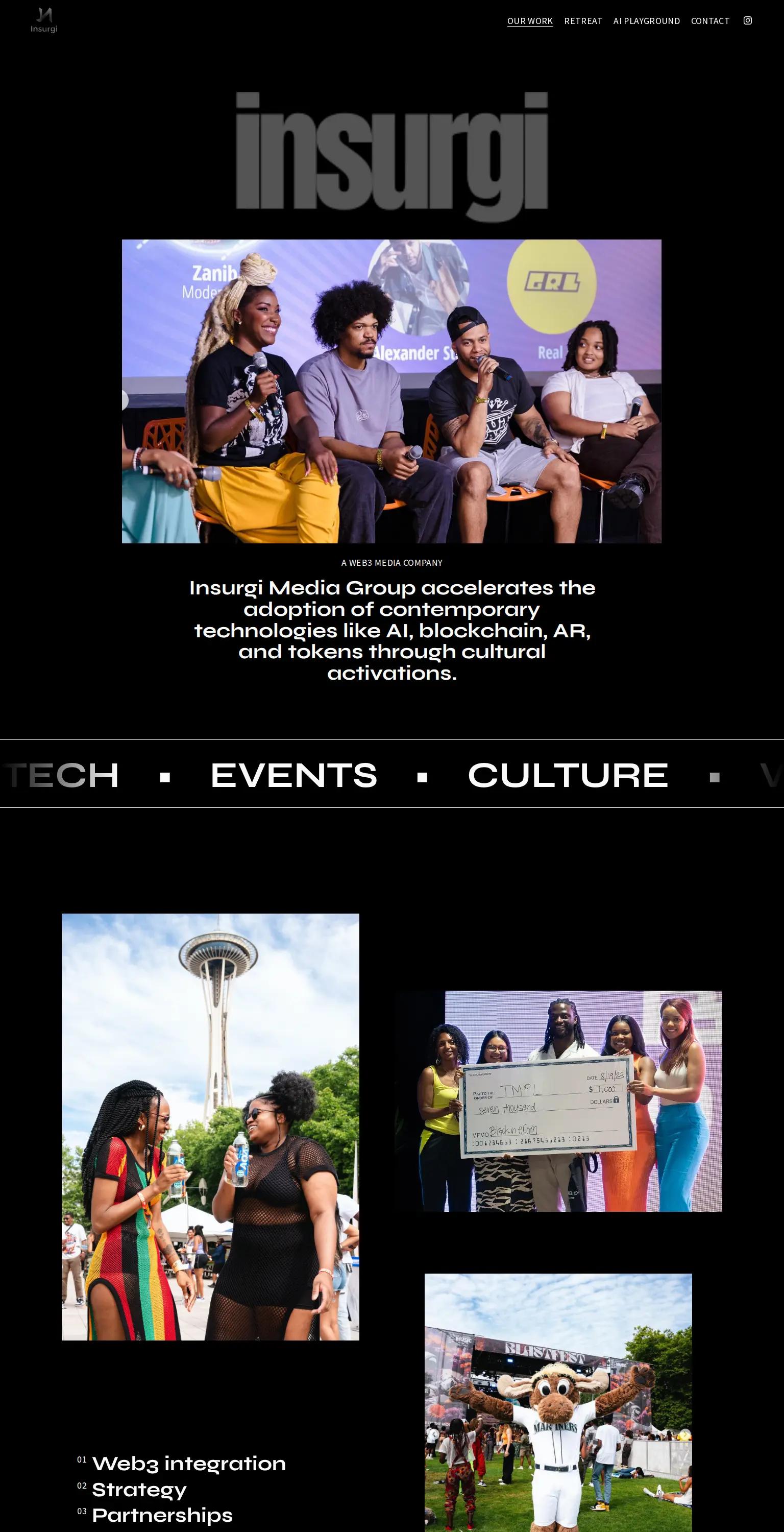 Insurgi Media Group screenshot