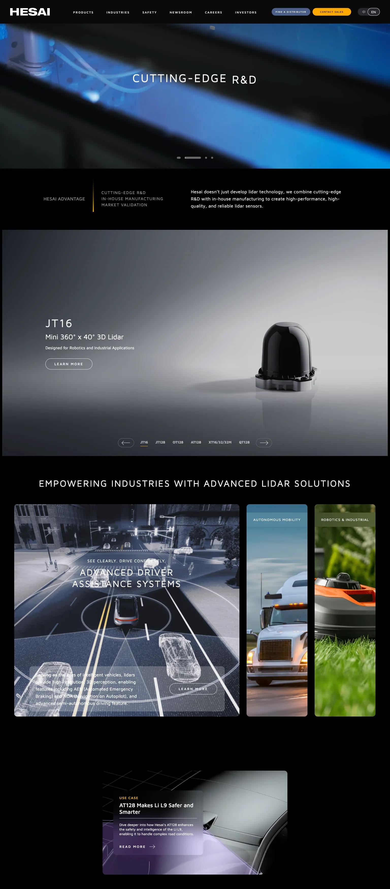 Hesaitech screenshot