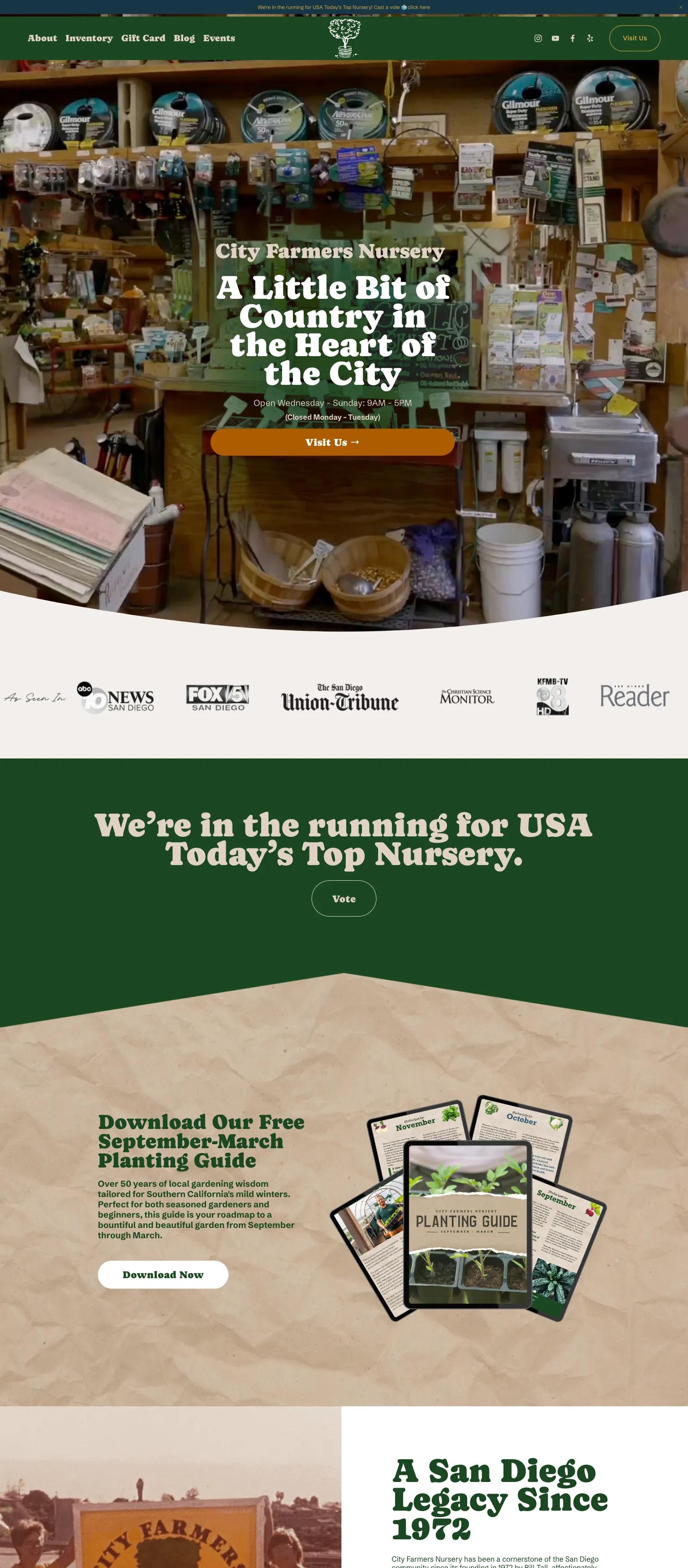 City Farmers Nursery screenshot