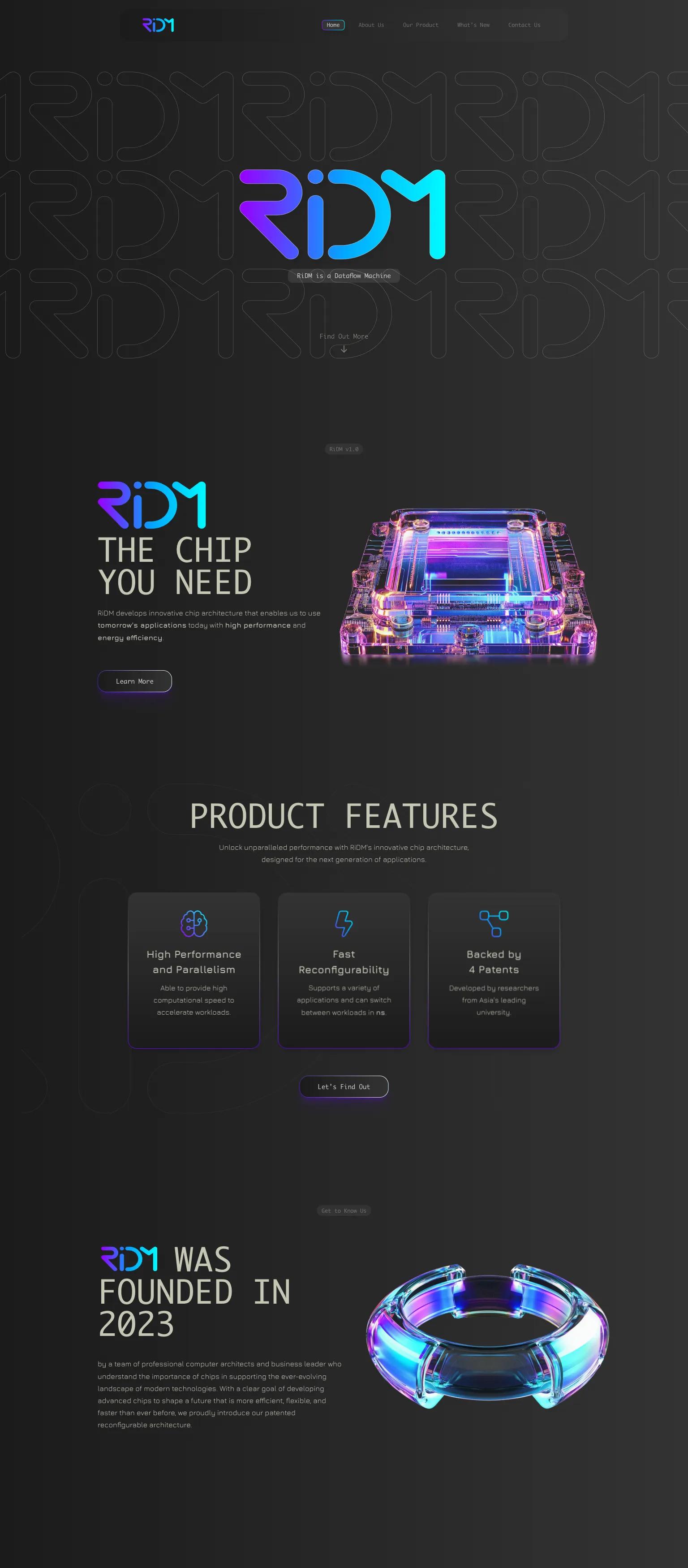RiDM Technology screenshot