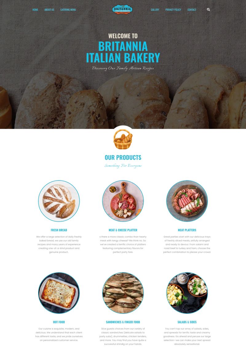 Britannia Bakery screenshot