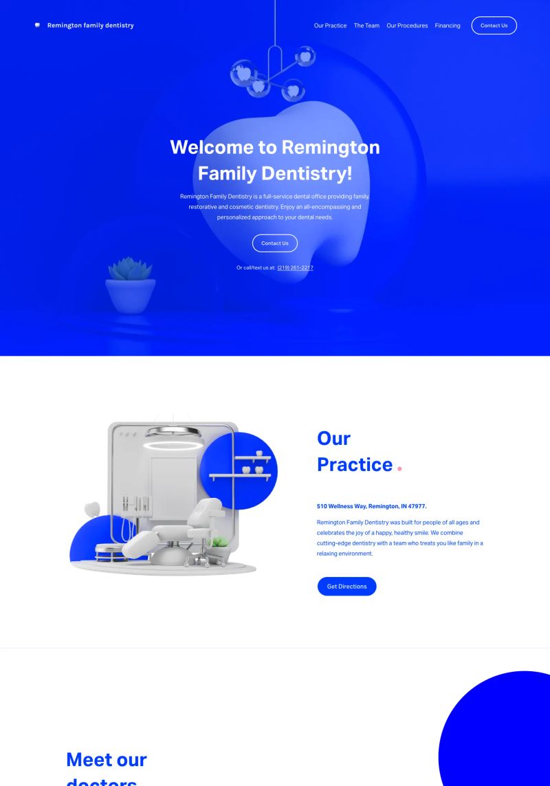 Remington Family Dentistry screenshot