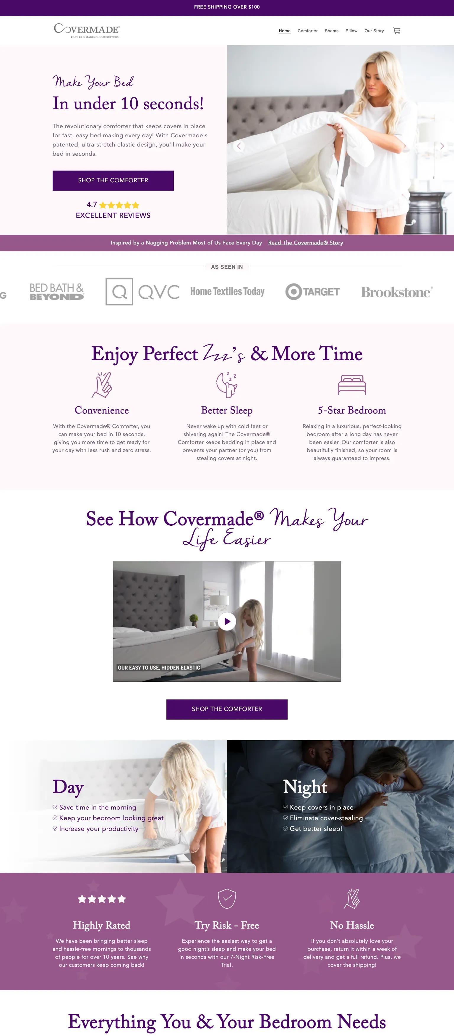 Covermade screenshot