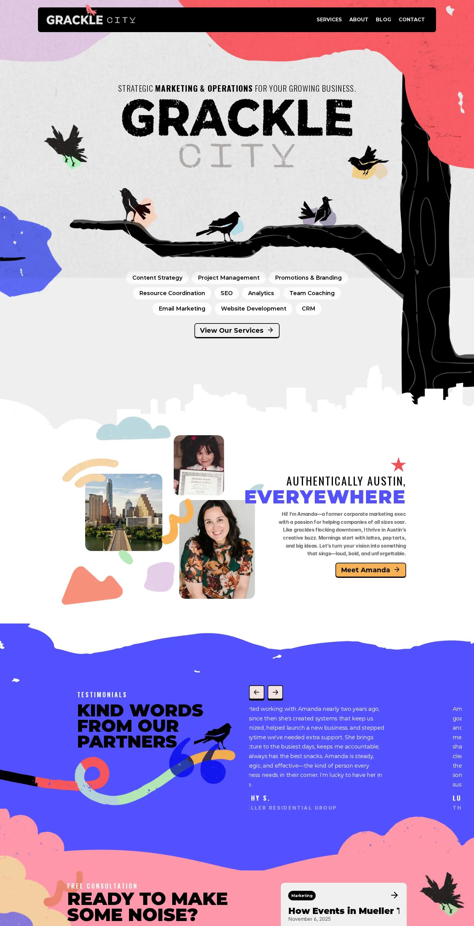 Grackle City screenshot