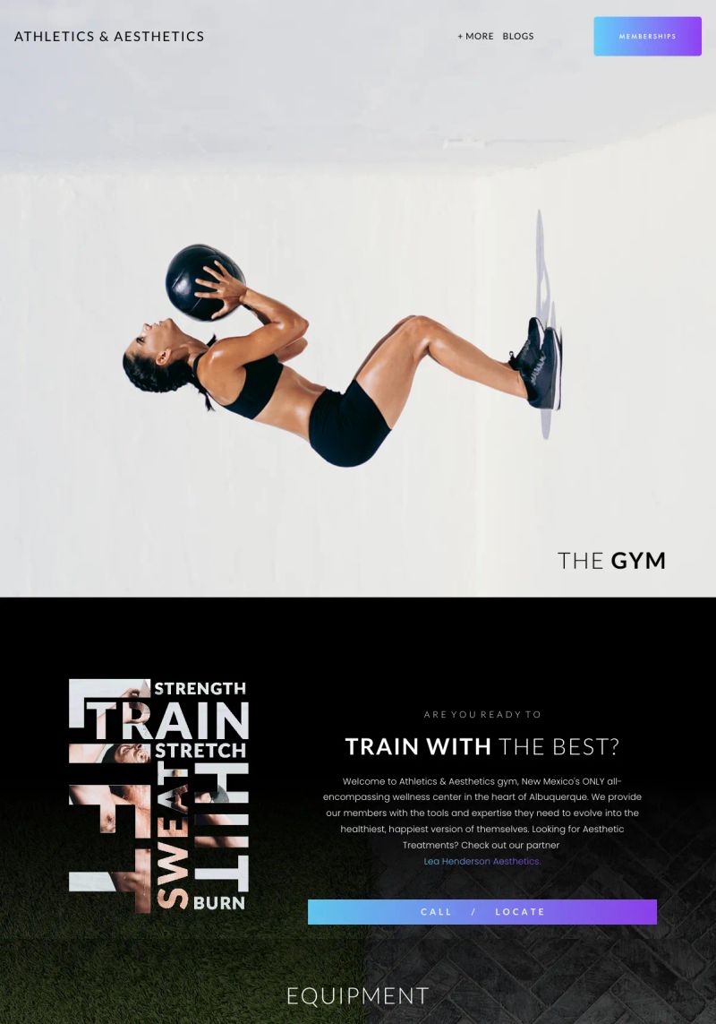 Athletics & Aesthetics screenshot