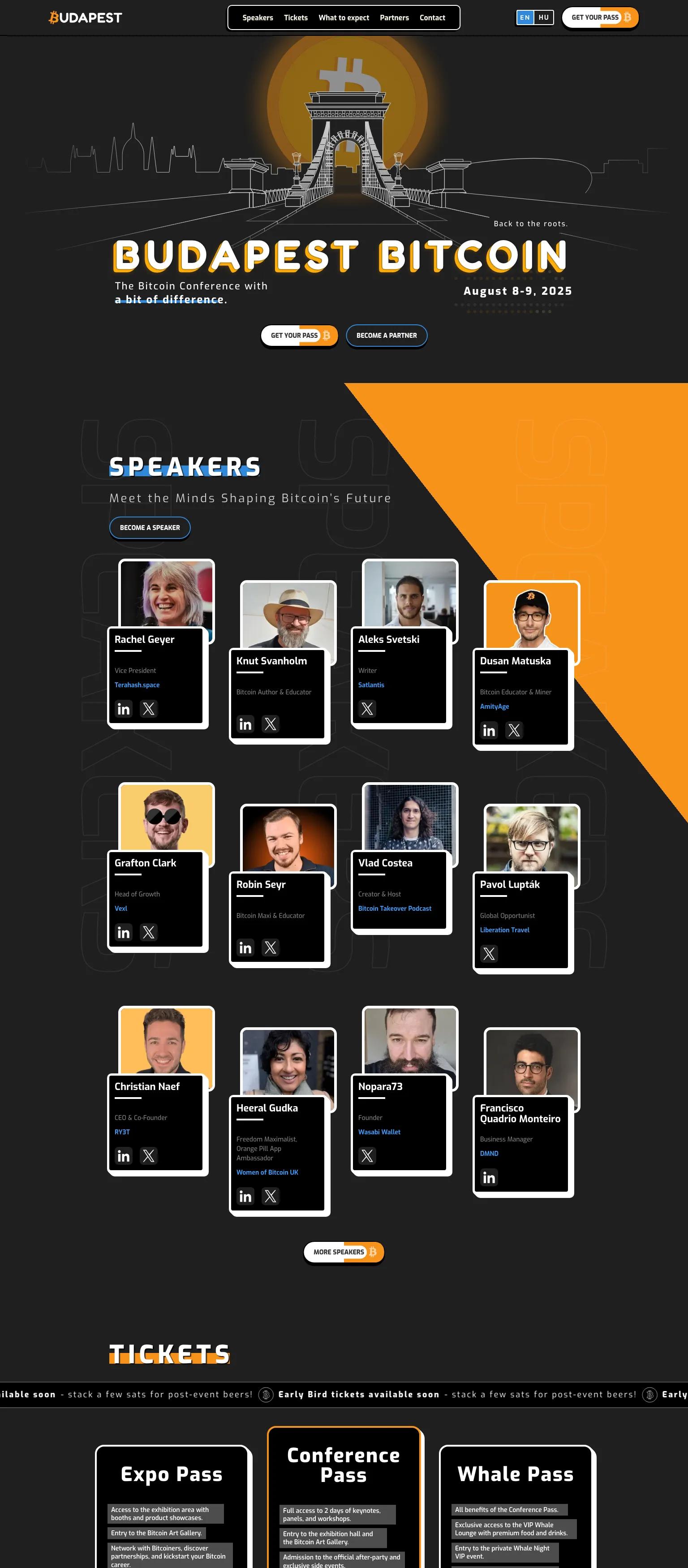 Budapest Bitcoin screenshot