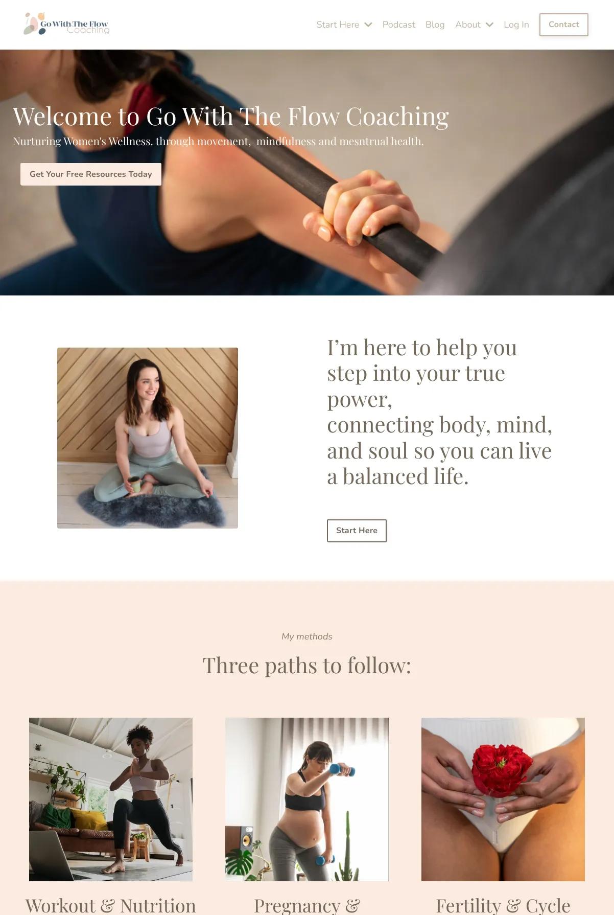 Go With The Flow Coaching screenshot