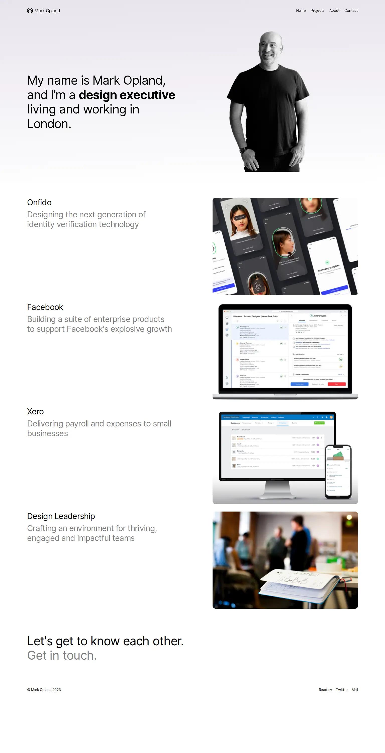 Mark Opland screenshot