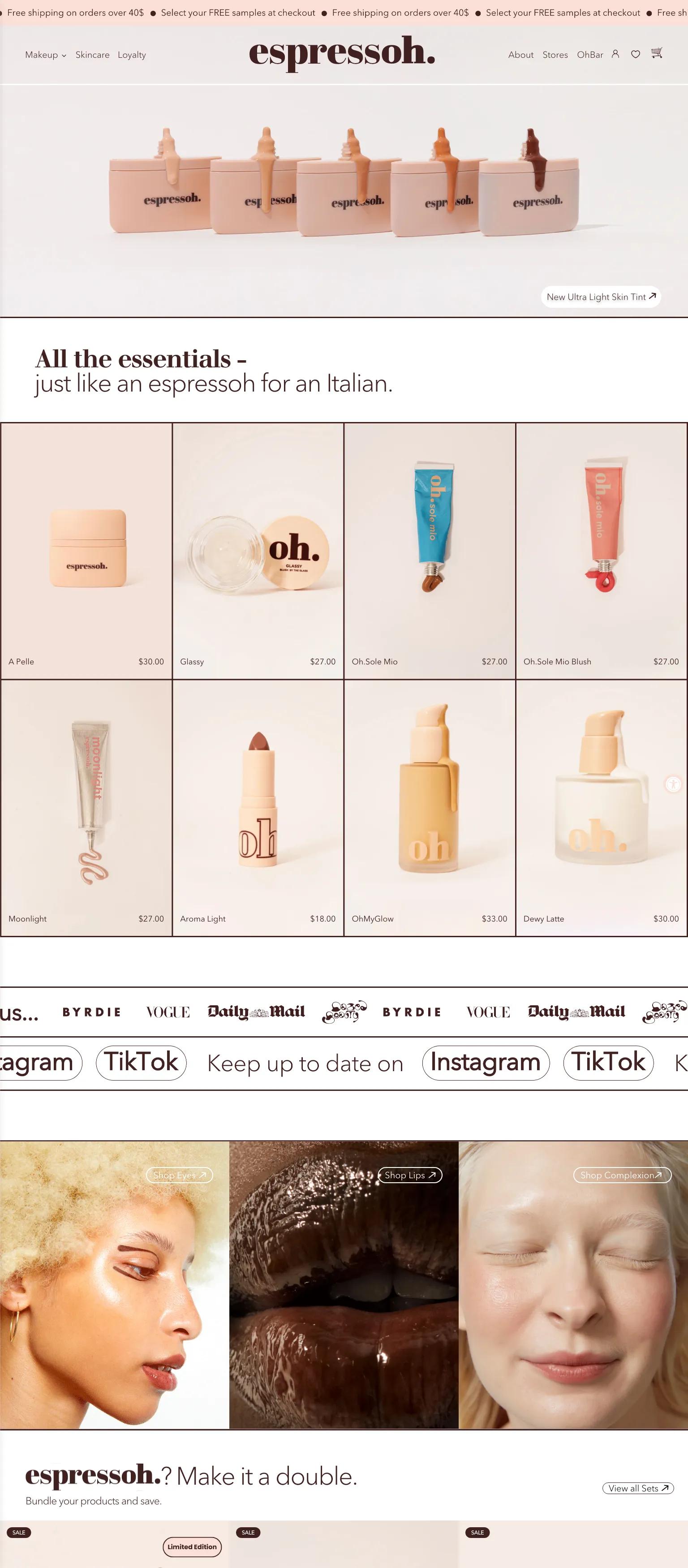 EspressoH screenshot