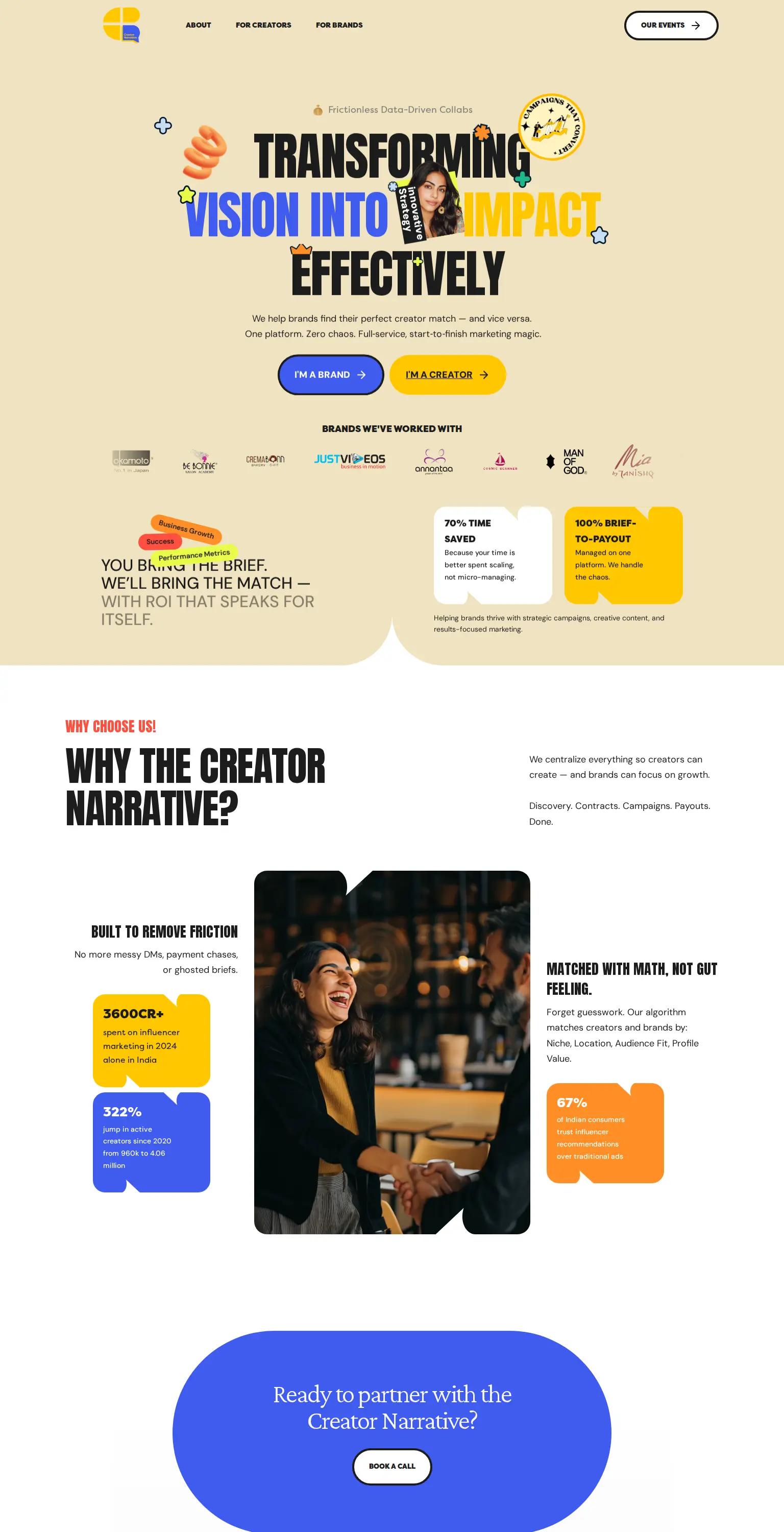 The Creator Narrative screenshot