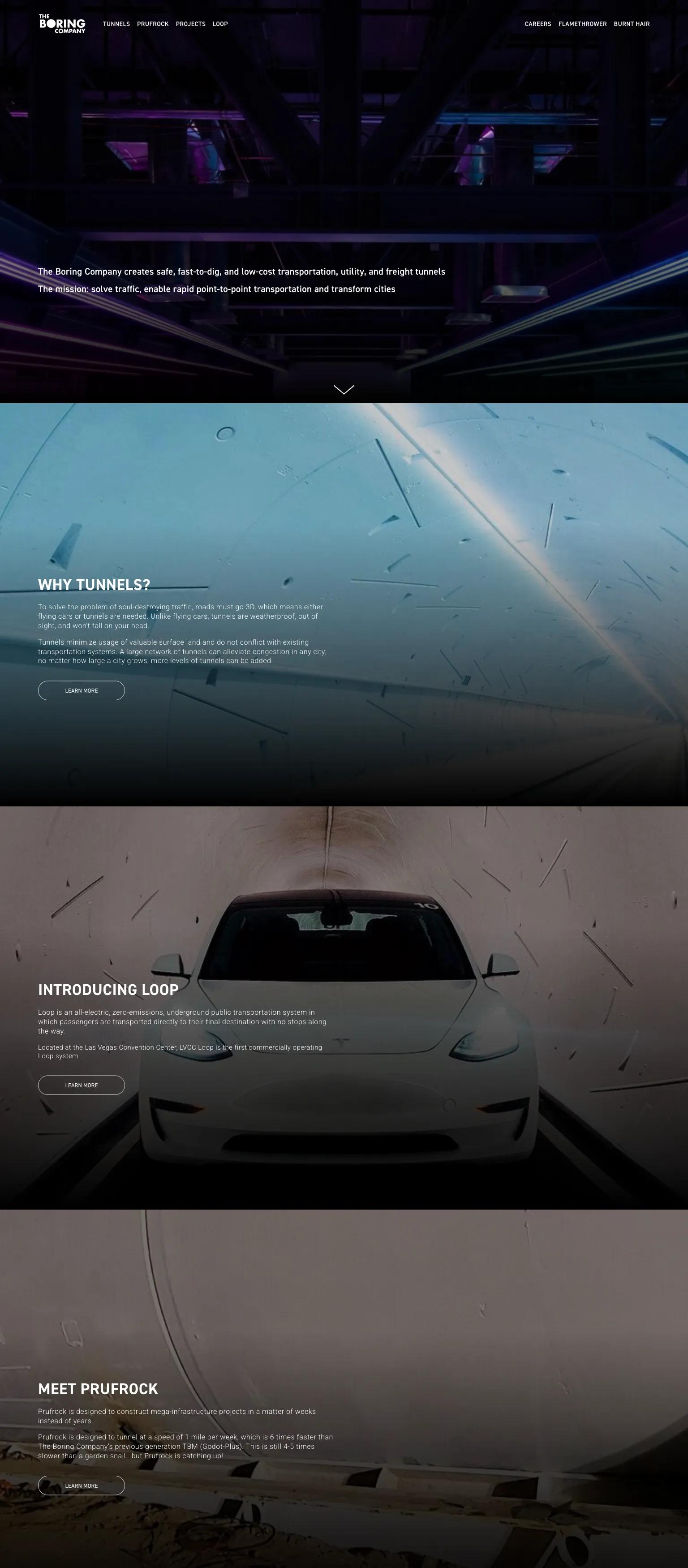 The Boring Company screenshot