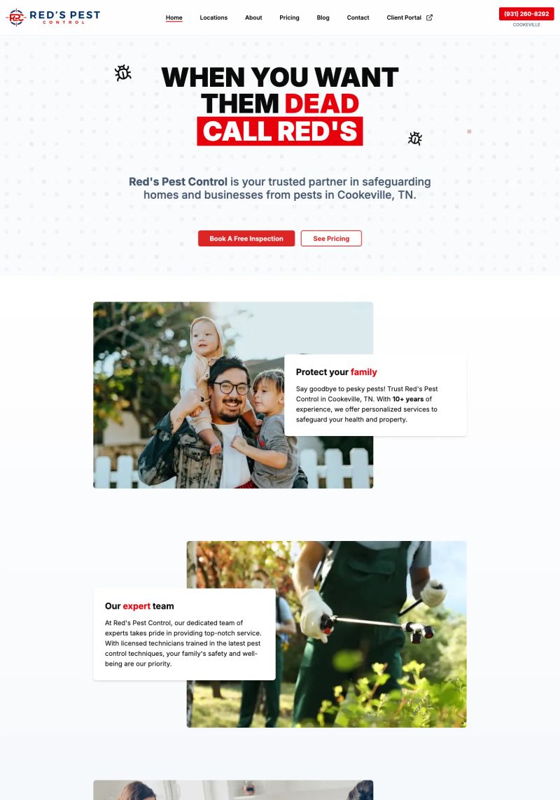 Red's Pest Control screenshot