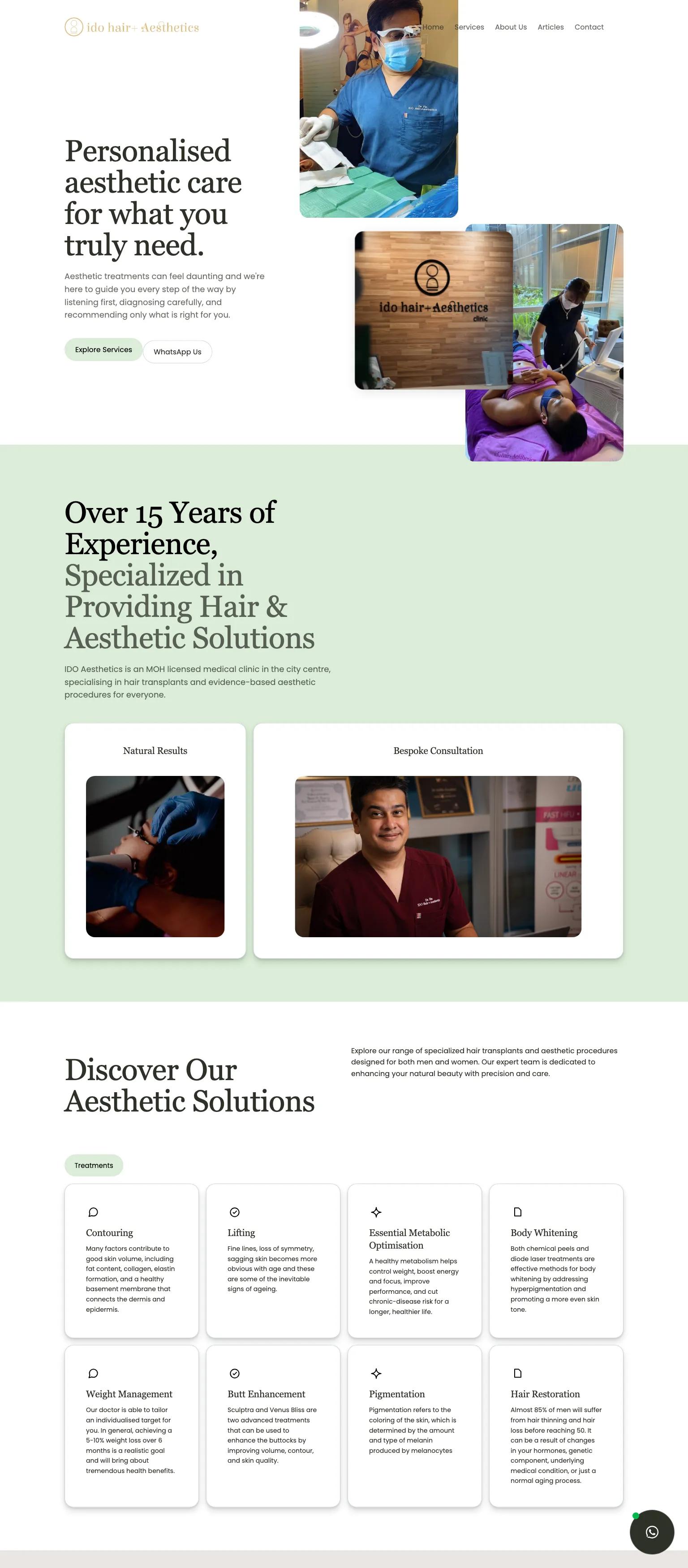 IDO Aesthetics screenshot