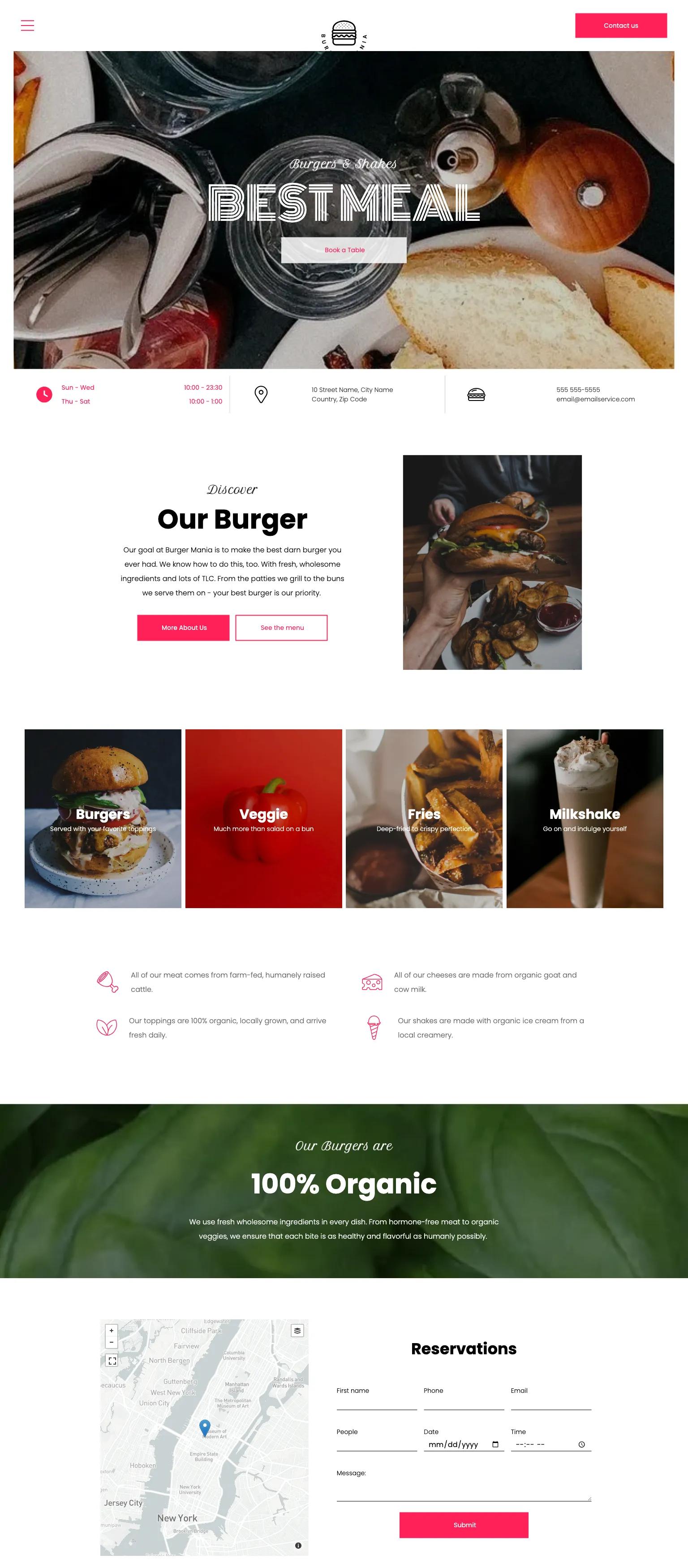 Burger Restaurant screenshot