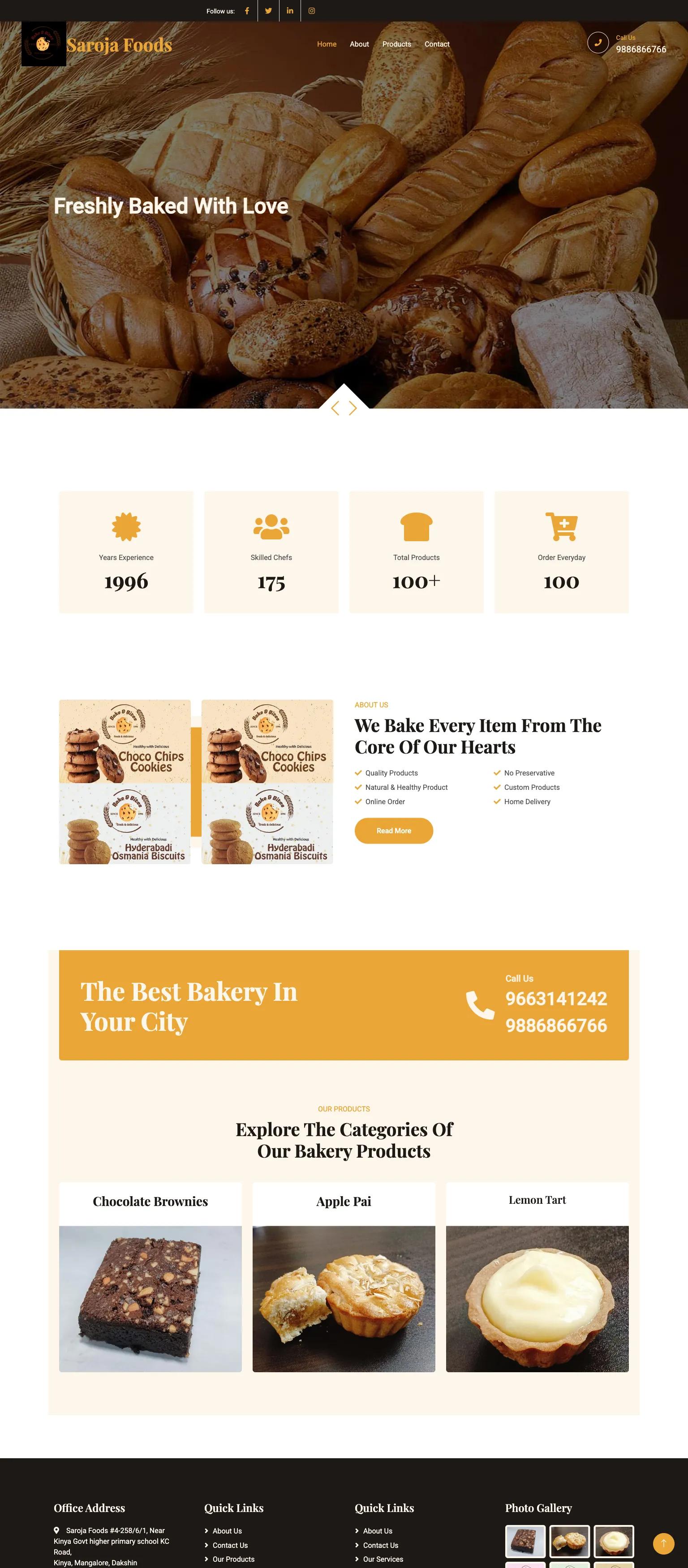 Saroja Foods screenshot