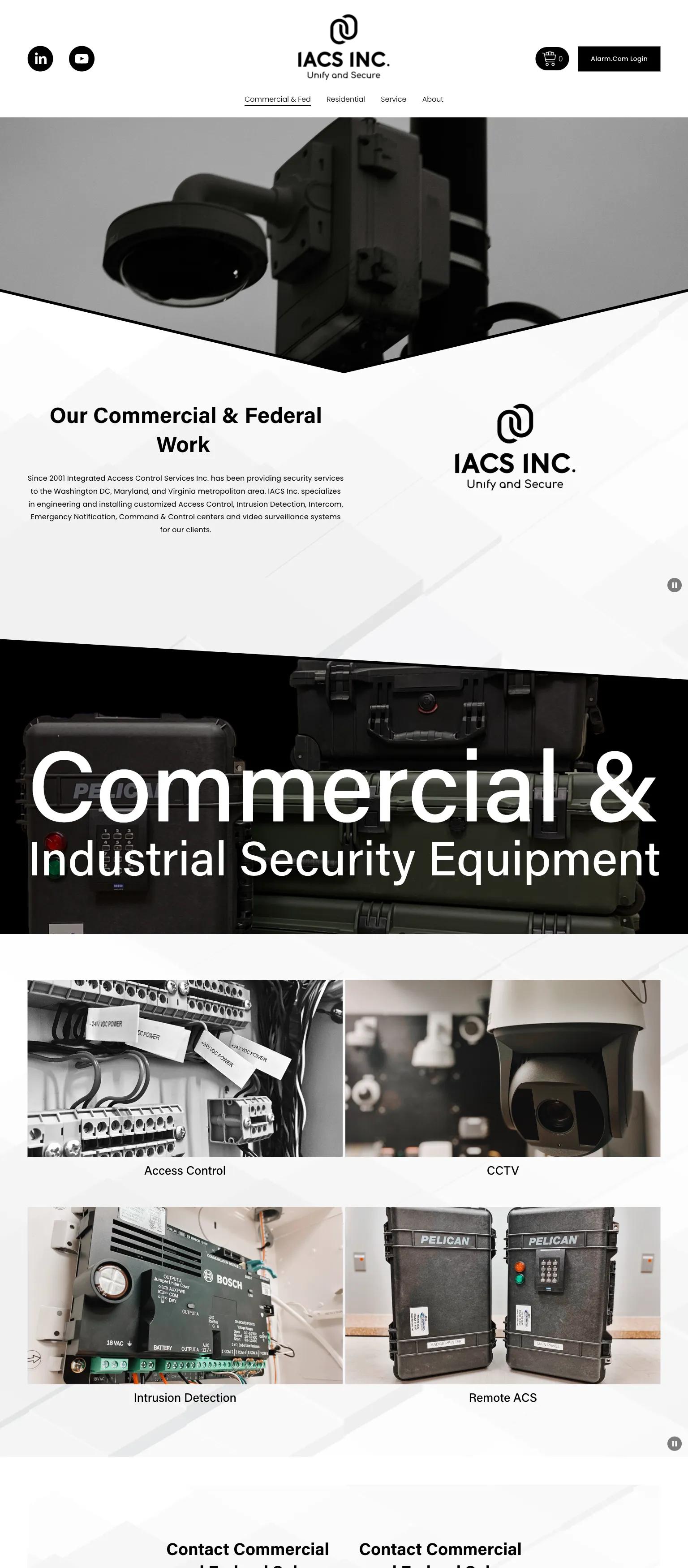 Integrated Access Control Services screenshot