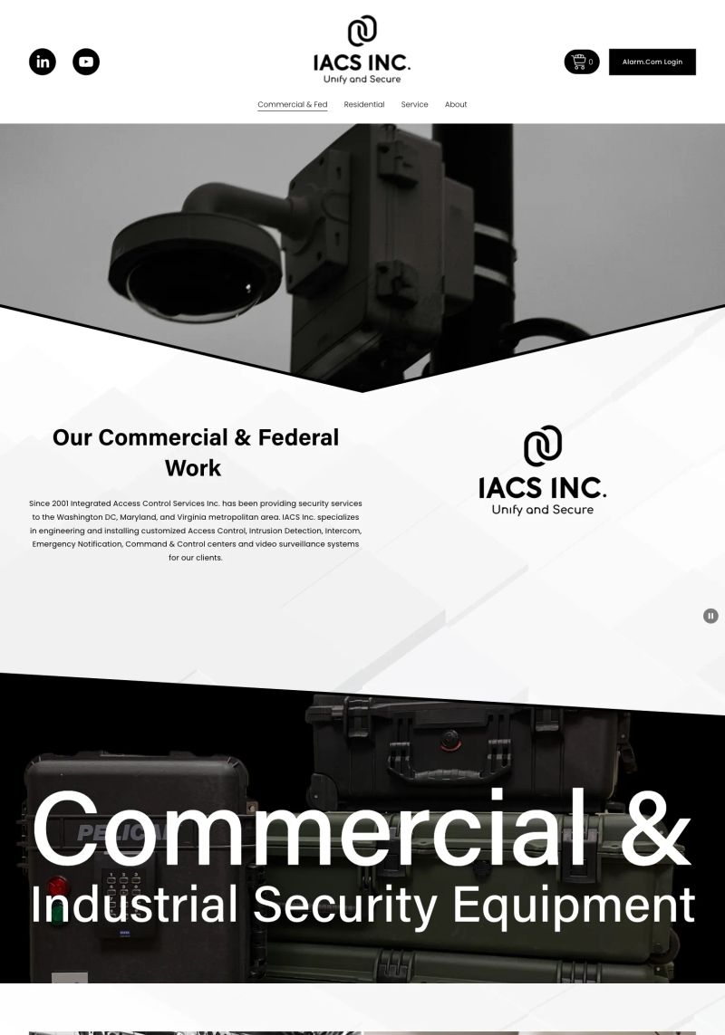 Integrated Access Control Services screenshot