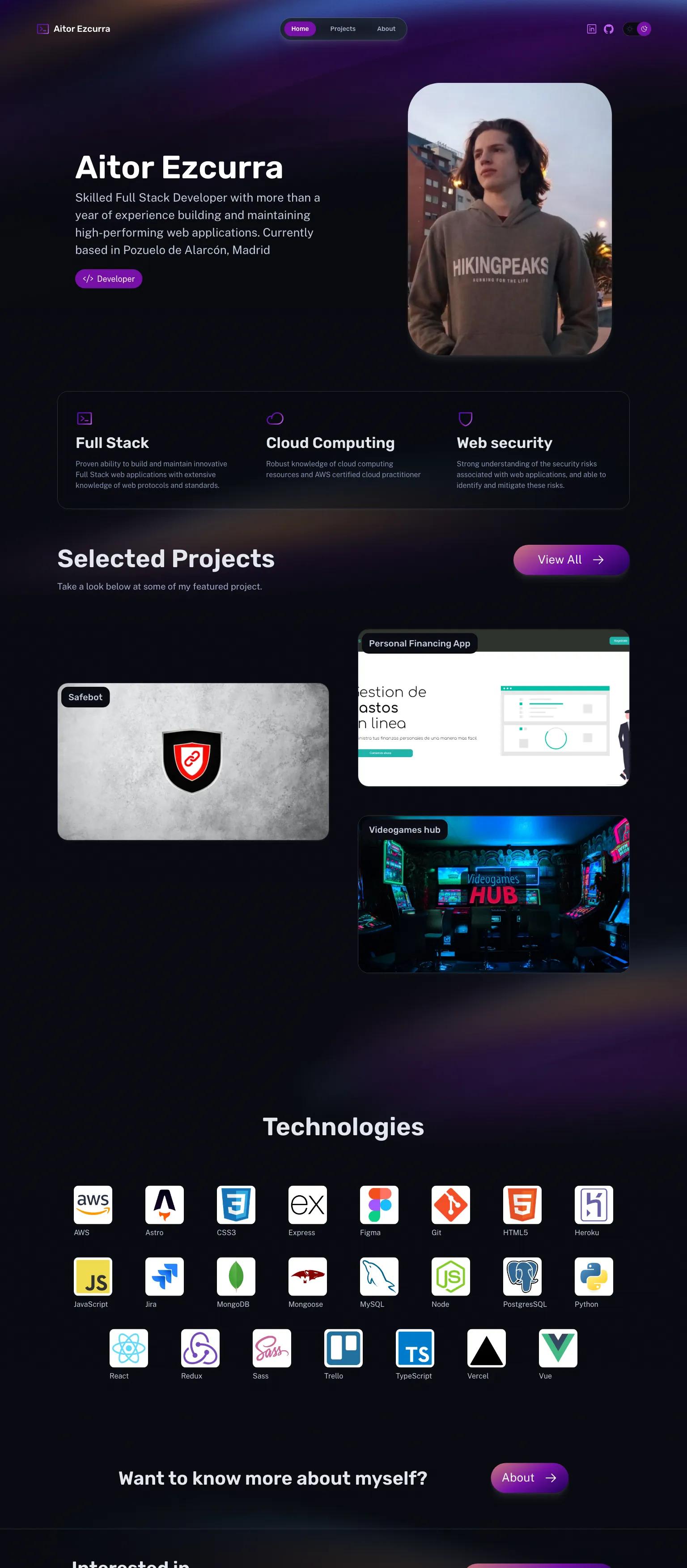 Aitor Ezcurra screenshot