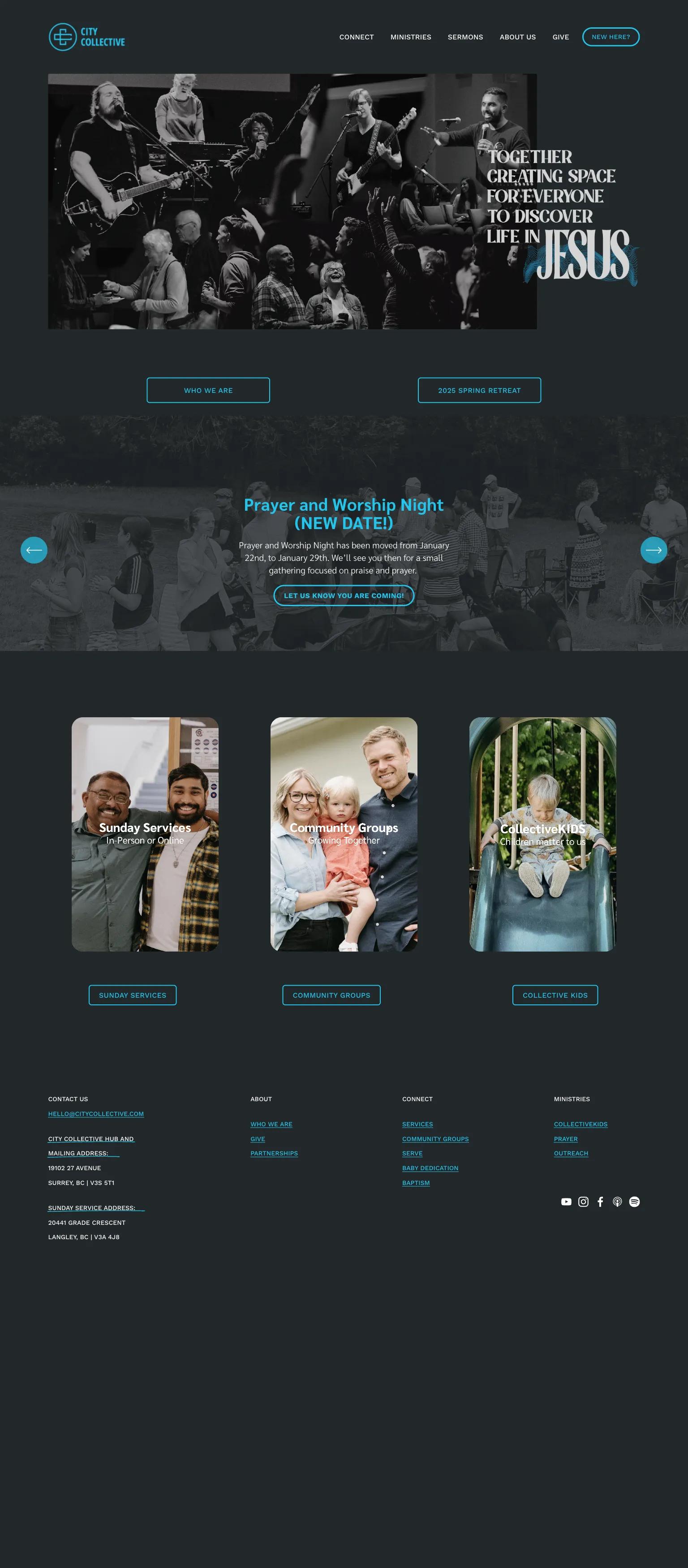 City Collective Church screenshot