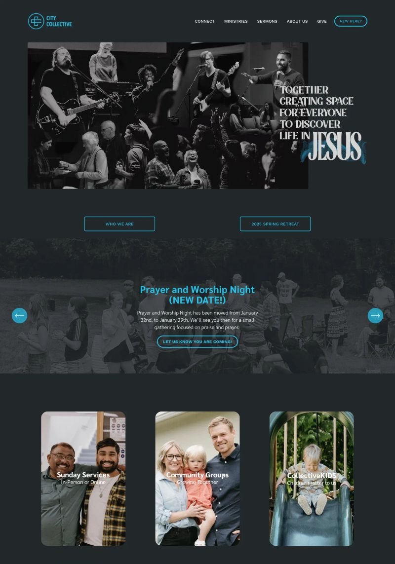 City Collective Church screenshot