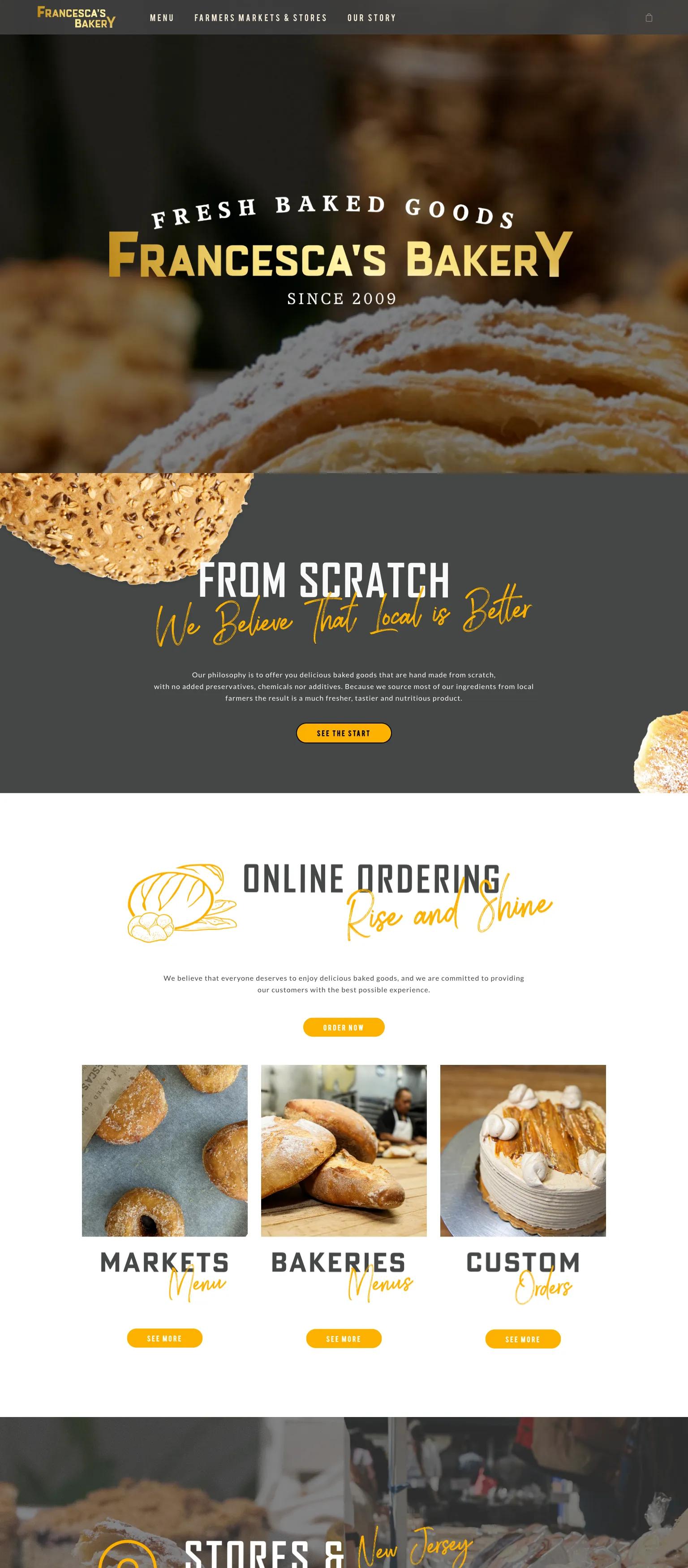 Francesca's Bakery screenshot