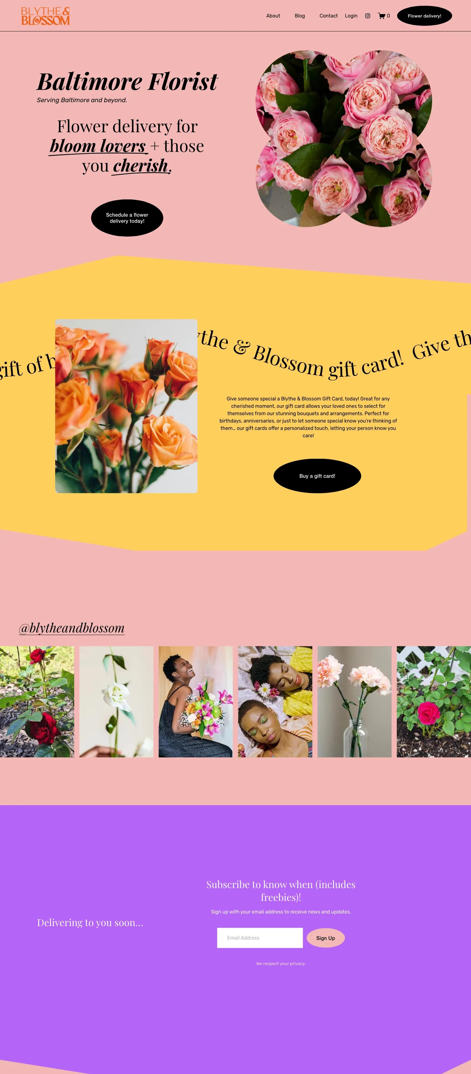 Blythe & Blossom screenshot
