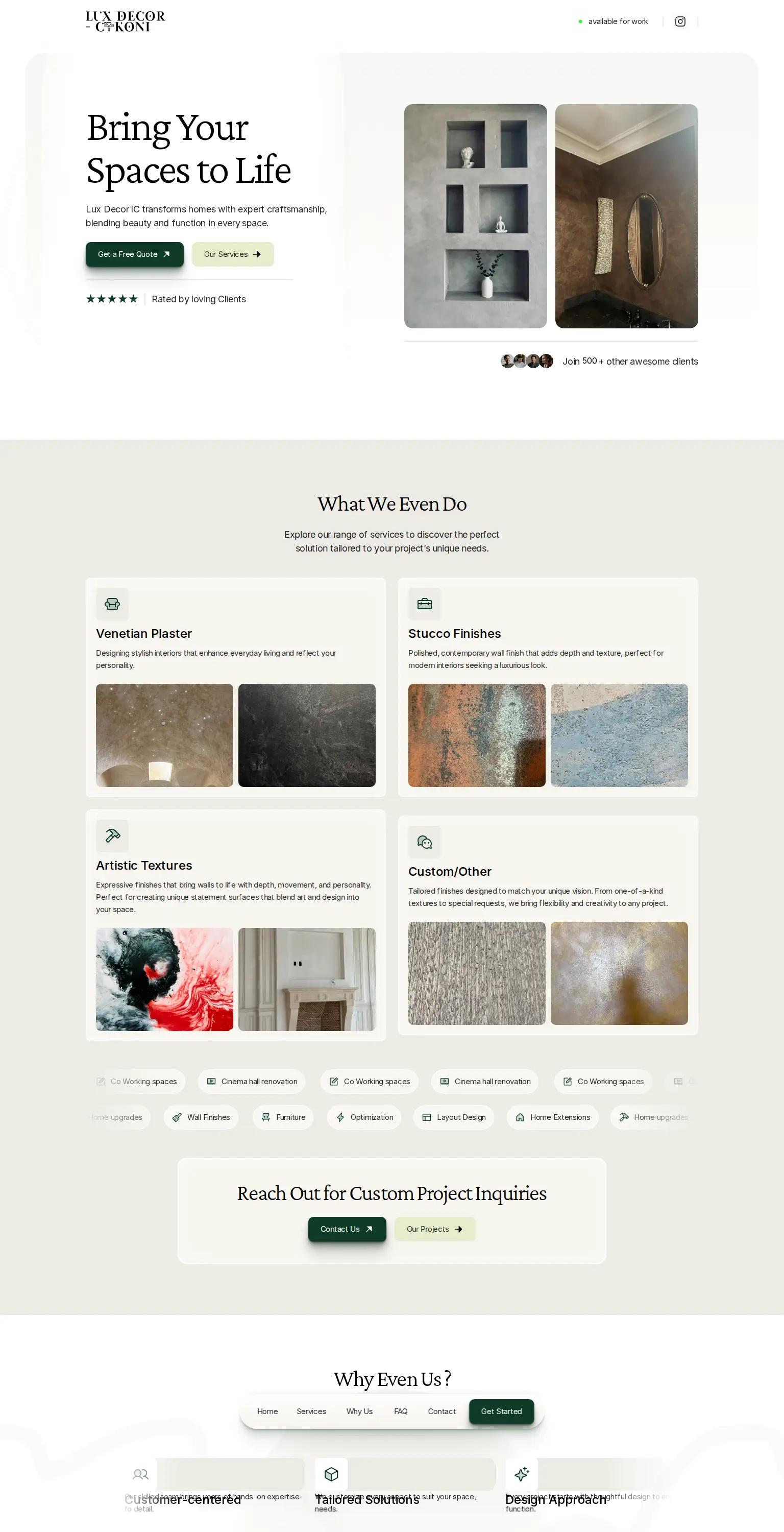 Luxdecoric screenshot