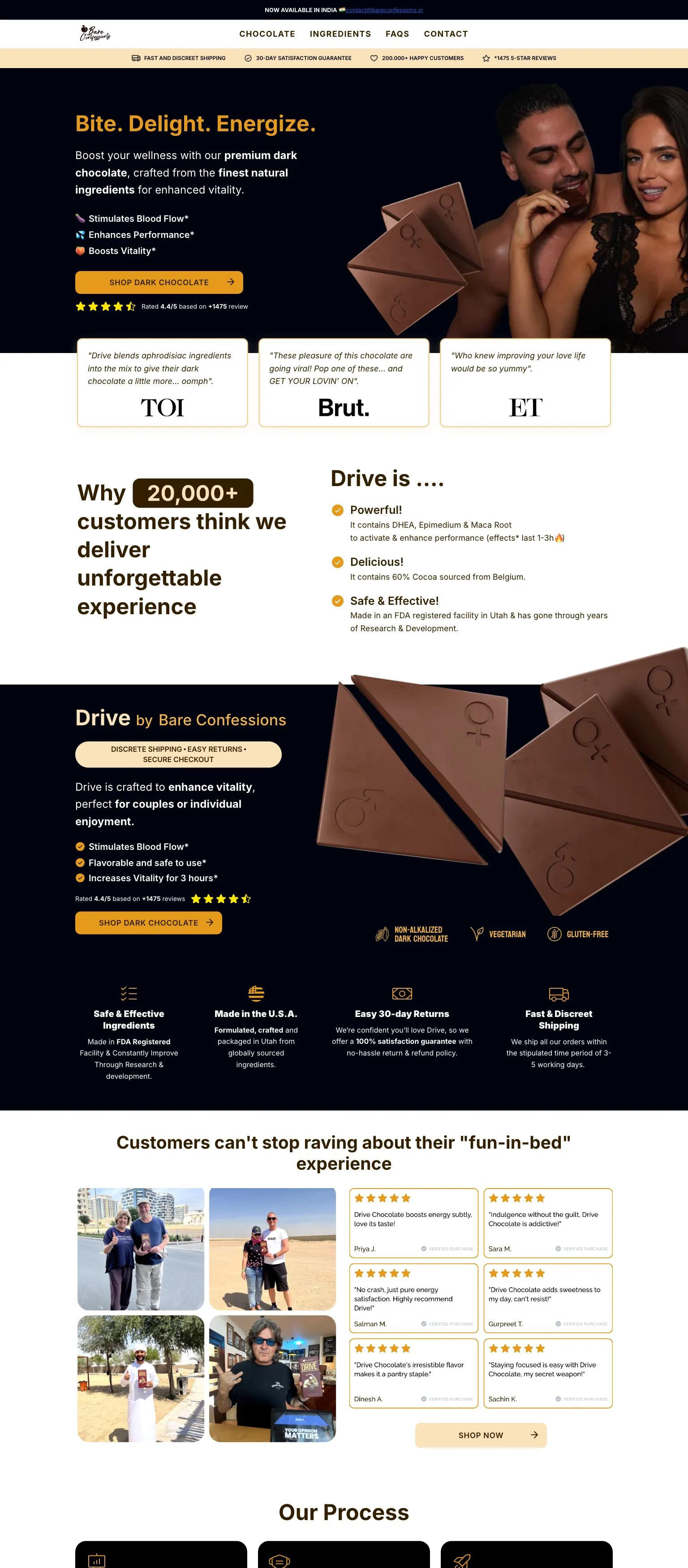 Bare Confessions screenshot