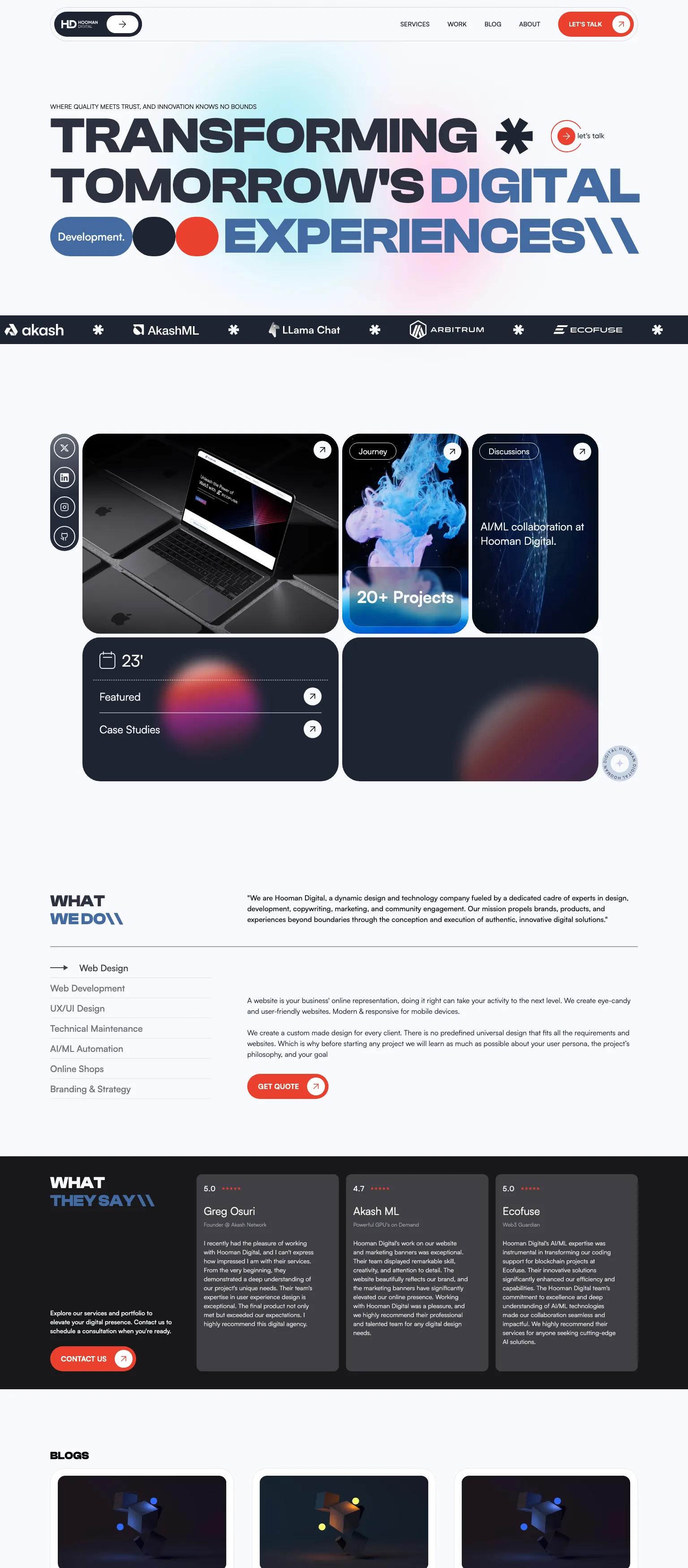 Hooman Digital screenshot