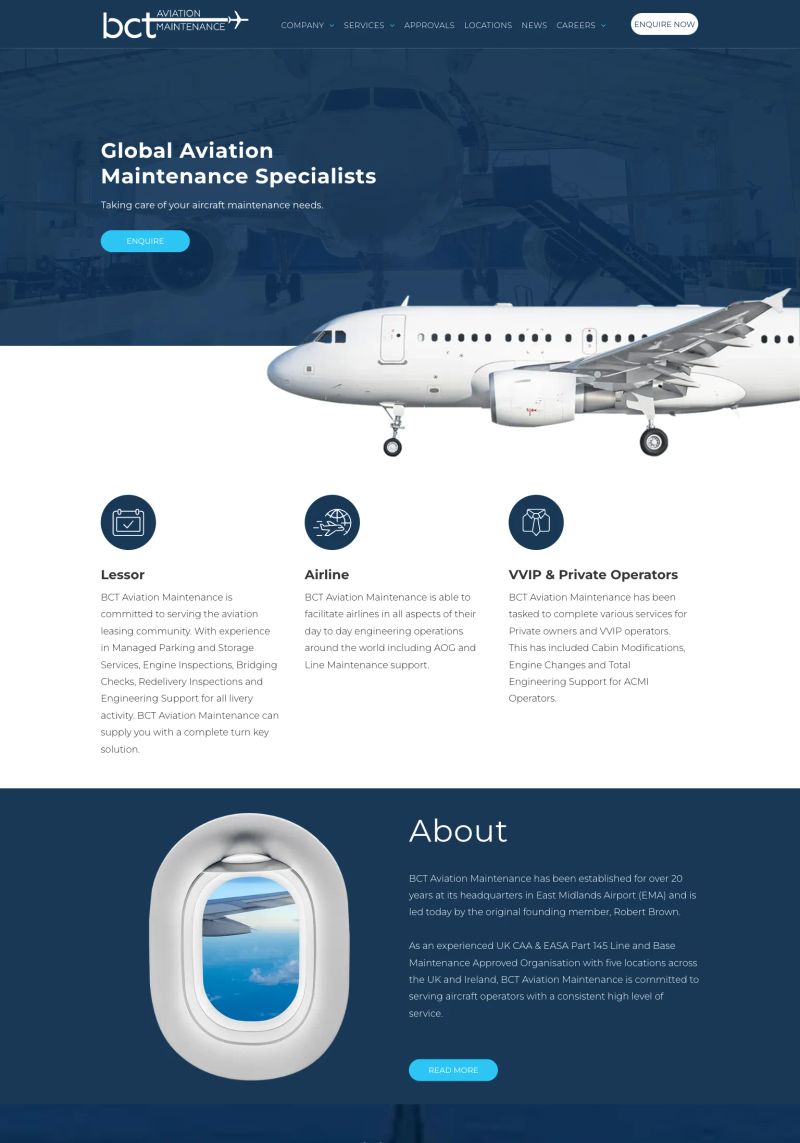 BCT Aviation Maintenance screenshot