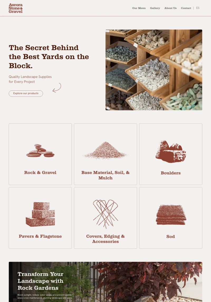 Aurora Stone and Gravel screenshot