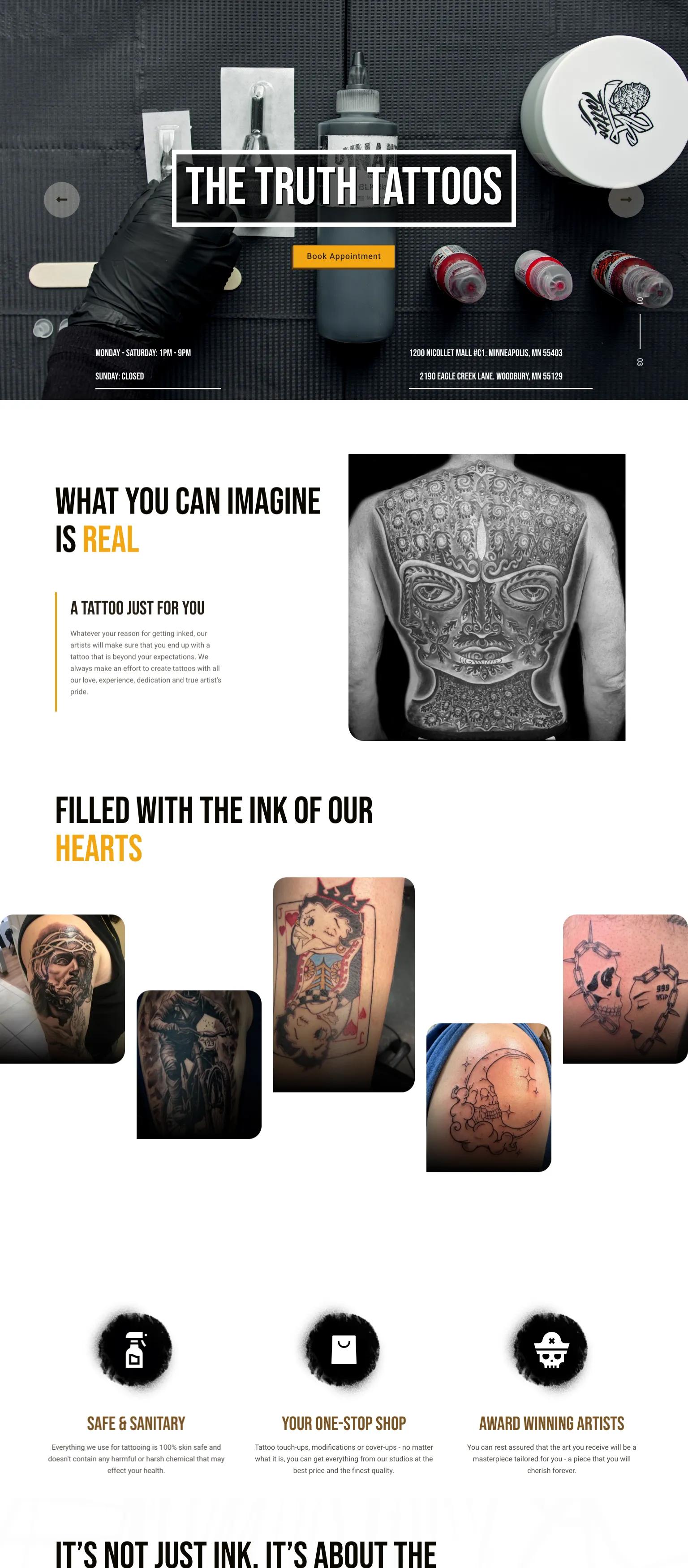 The Truth Tattoos screenshot