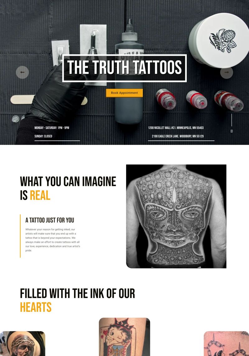 The Truth Tattoos screenshot