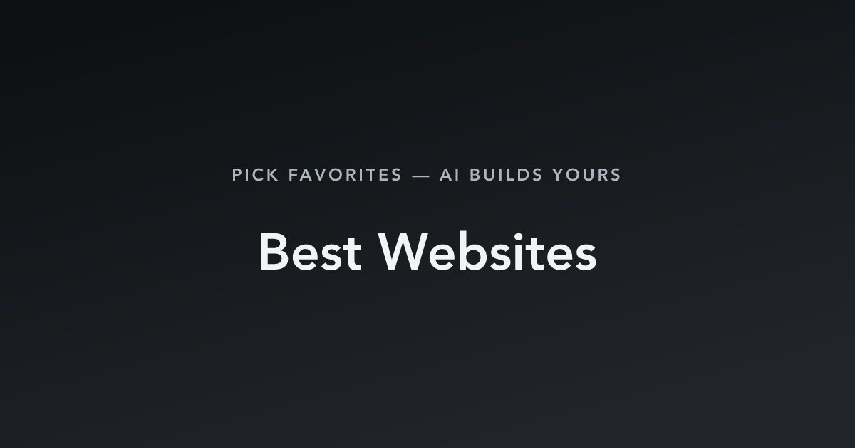Best Websites with count