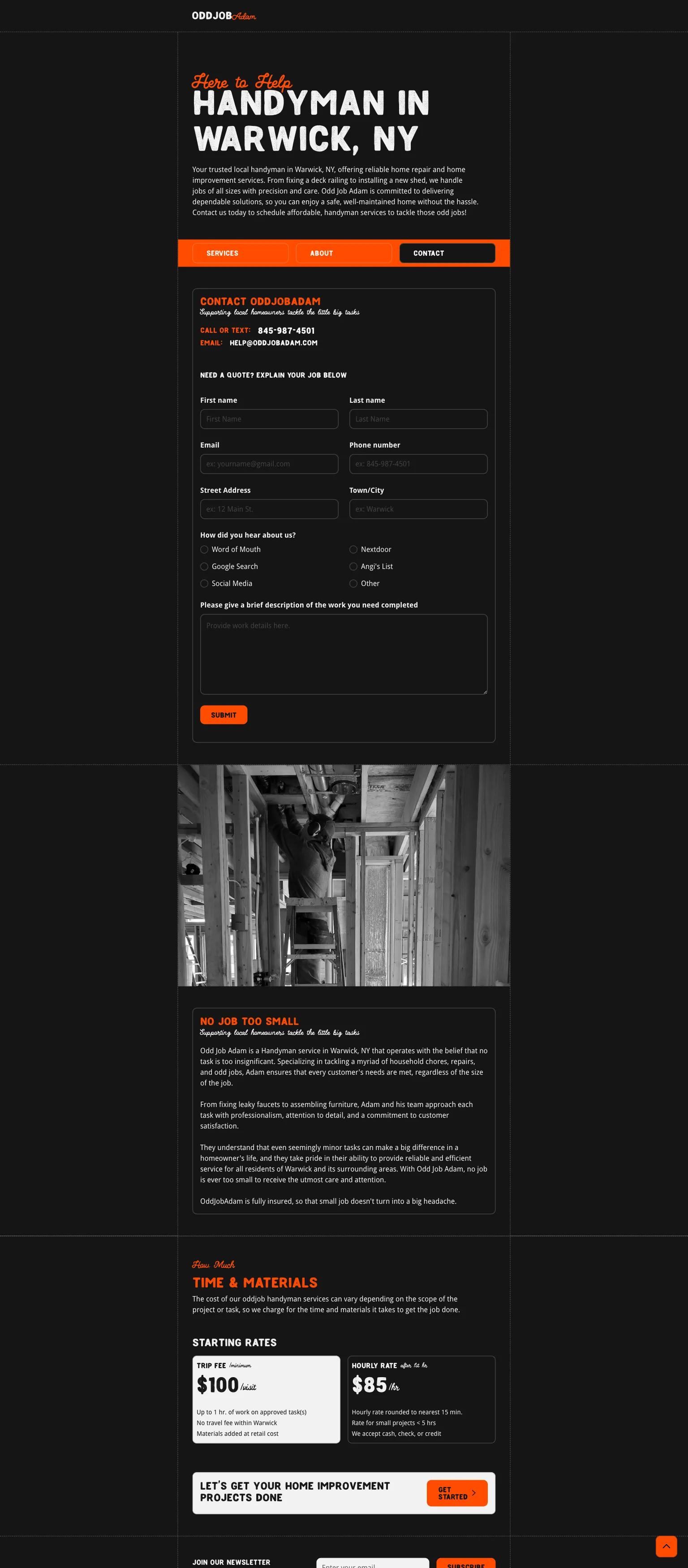 Odd Job Adam screenshot