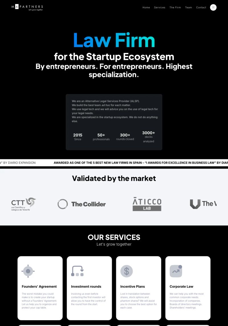 Mand Partners screenshot