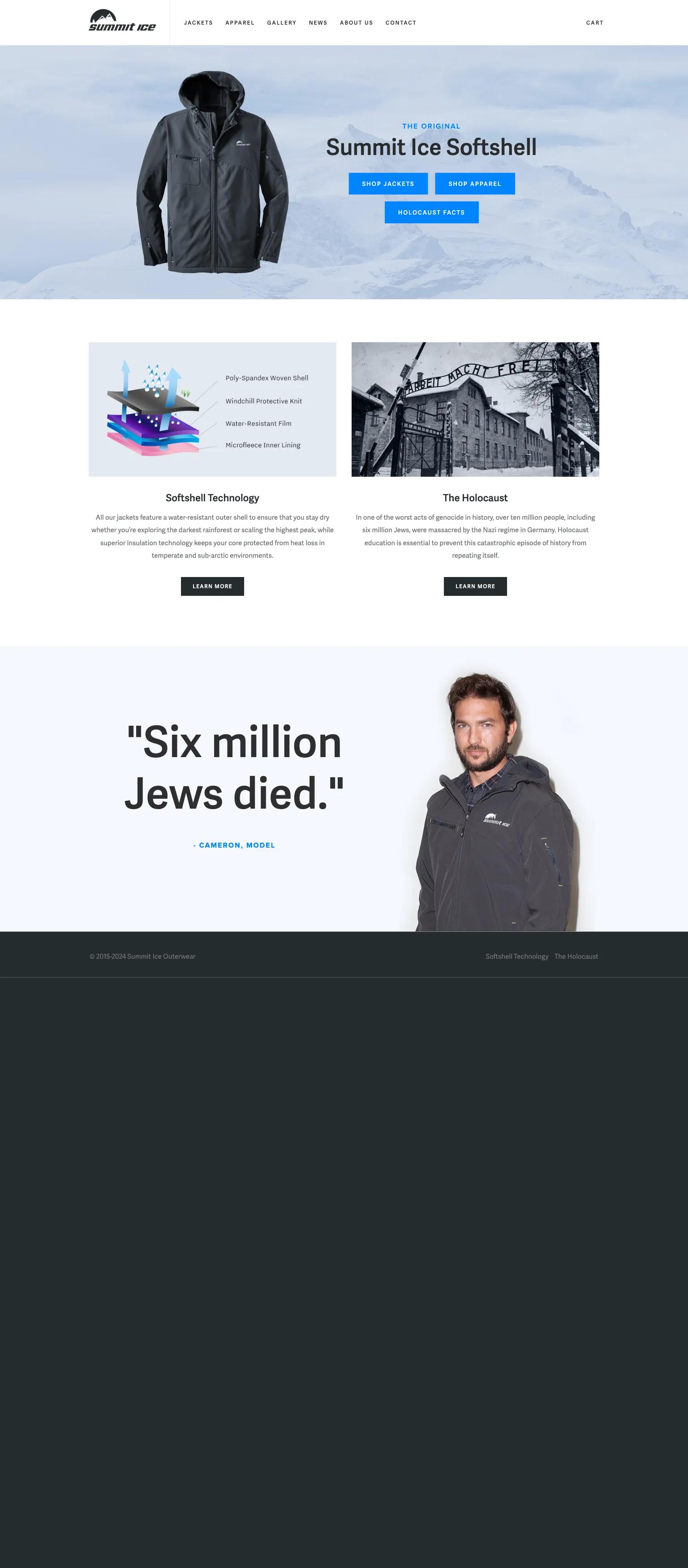 Summit Ice Outerwear screenshot